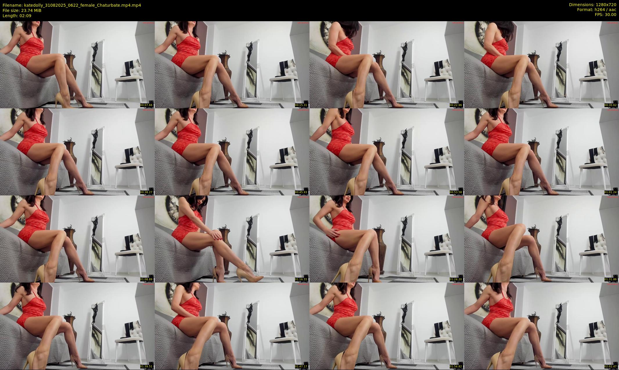 katedolly — 3 minute Chaturbate female cam show recording, 720p, Aug 31, 2025