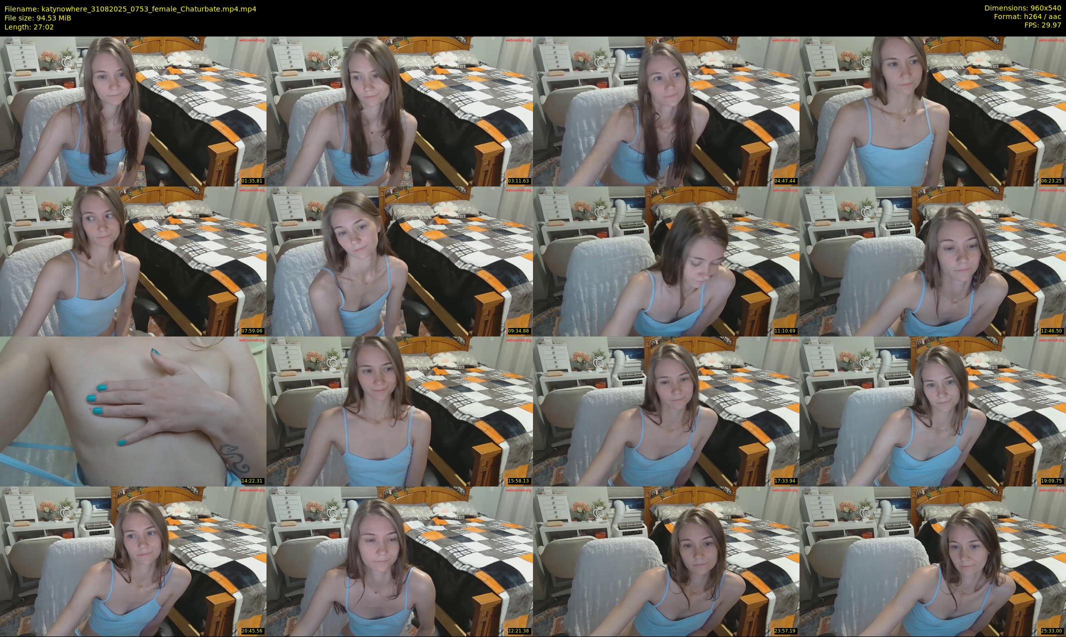 katynowhere — 28 minute Chaturbate female cam show recording, 480p, Aug 31, 2025