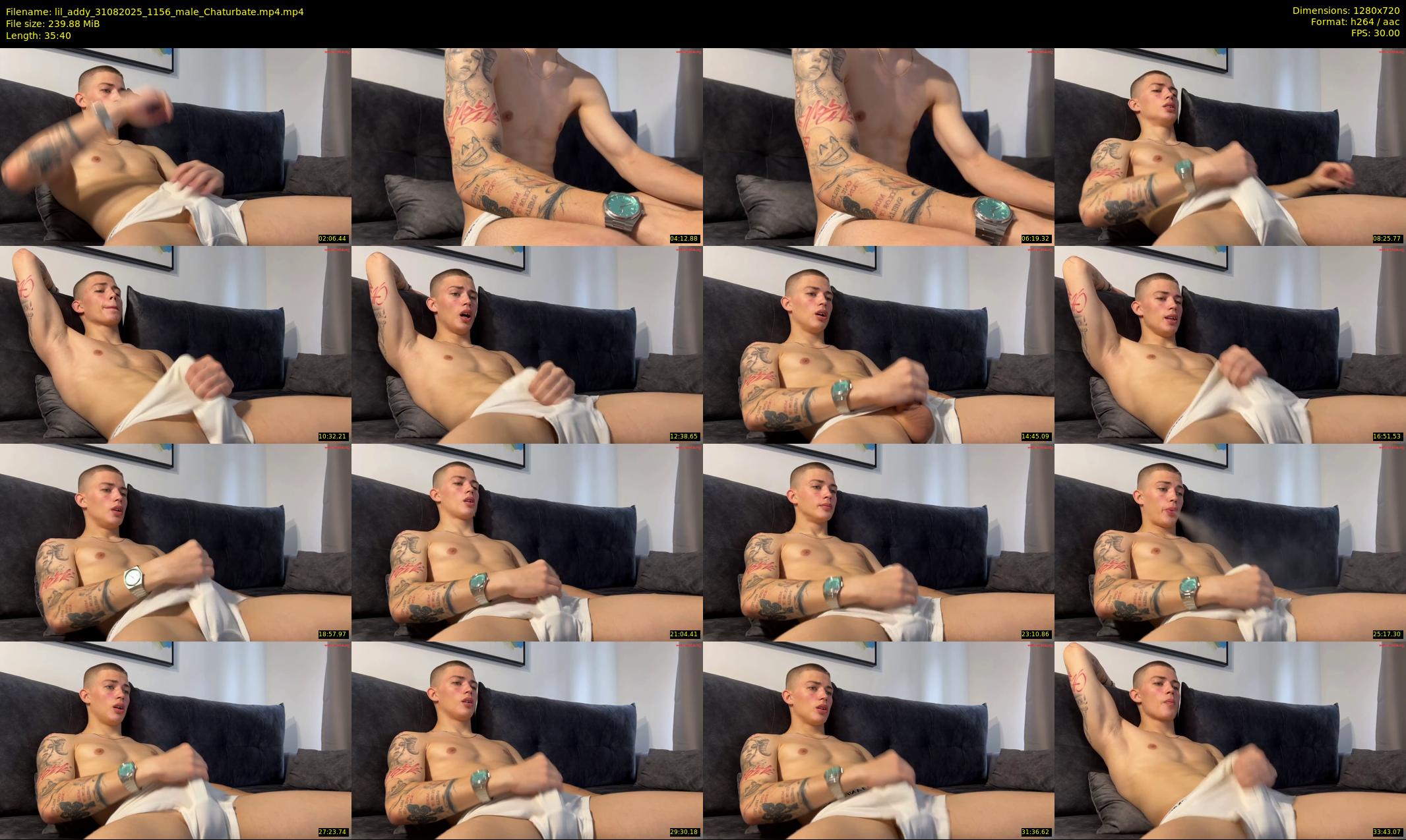 lil_addy — 36 minute Chaturbate male cam show recording, 720p, Aug 31, 2025