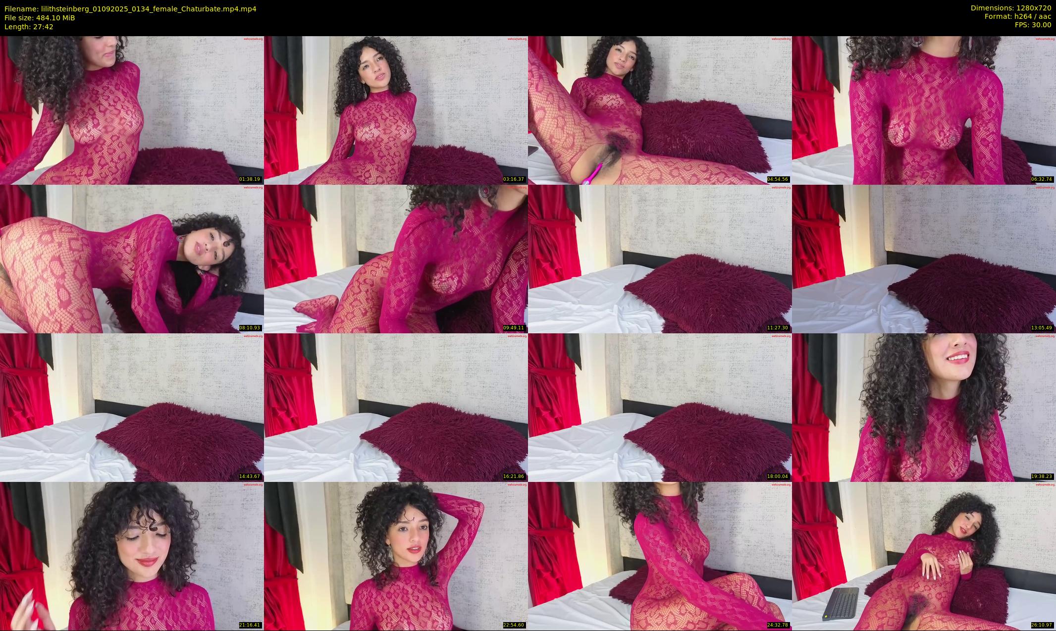lilithsteinberg — 28 minute Chaturbate female cam show recording, 720p, Sep 1, 2025