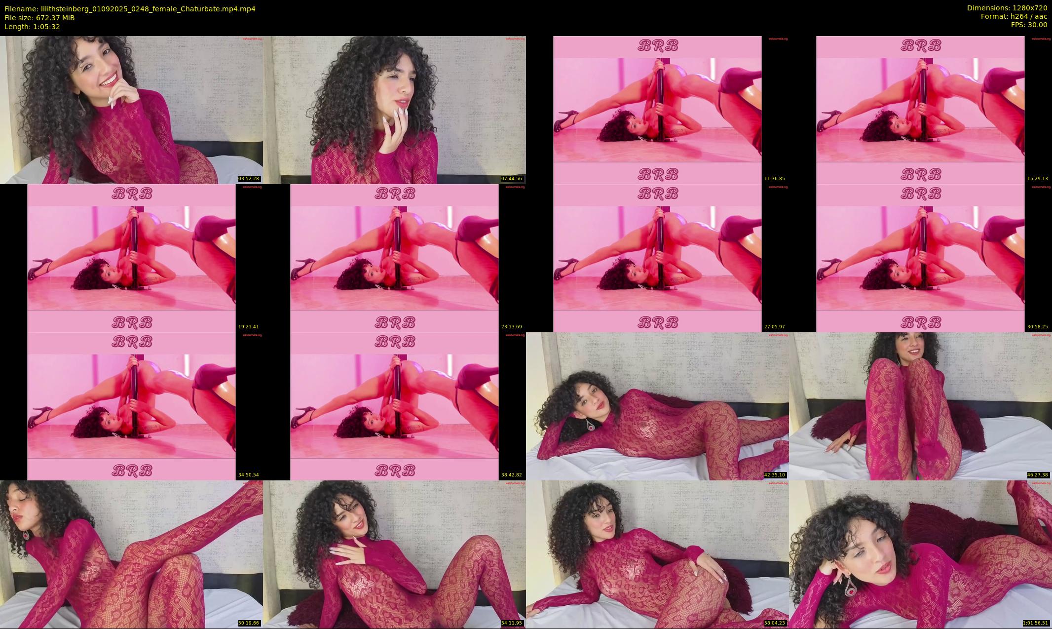 lilithsteinberg — 66 minute Chaturbate female cam show recording, 720p, Sep 1, 2025
