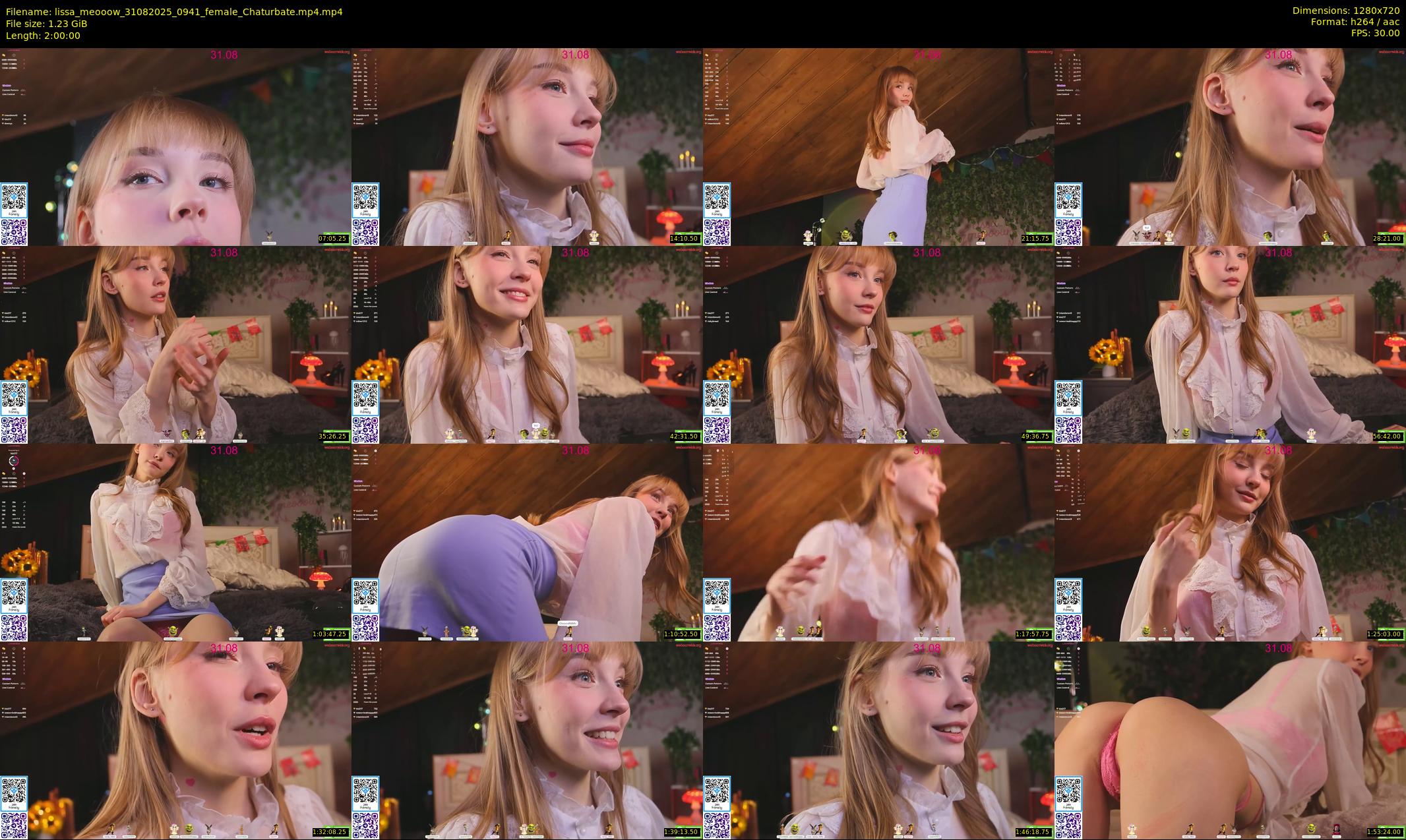 lissa_meooow — 120 minute Chaturbate female cam show recording, 720p, Aug 31, 2025