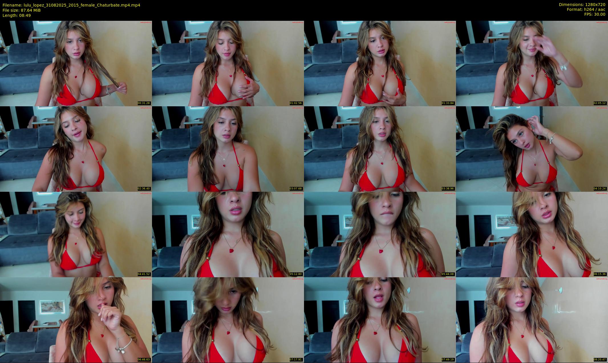 lulu_lopez — 9 minute Chaturbate female cam show recording, 720p, Aug 31, 2025