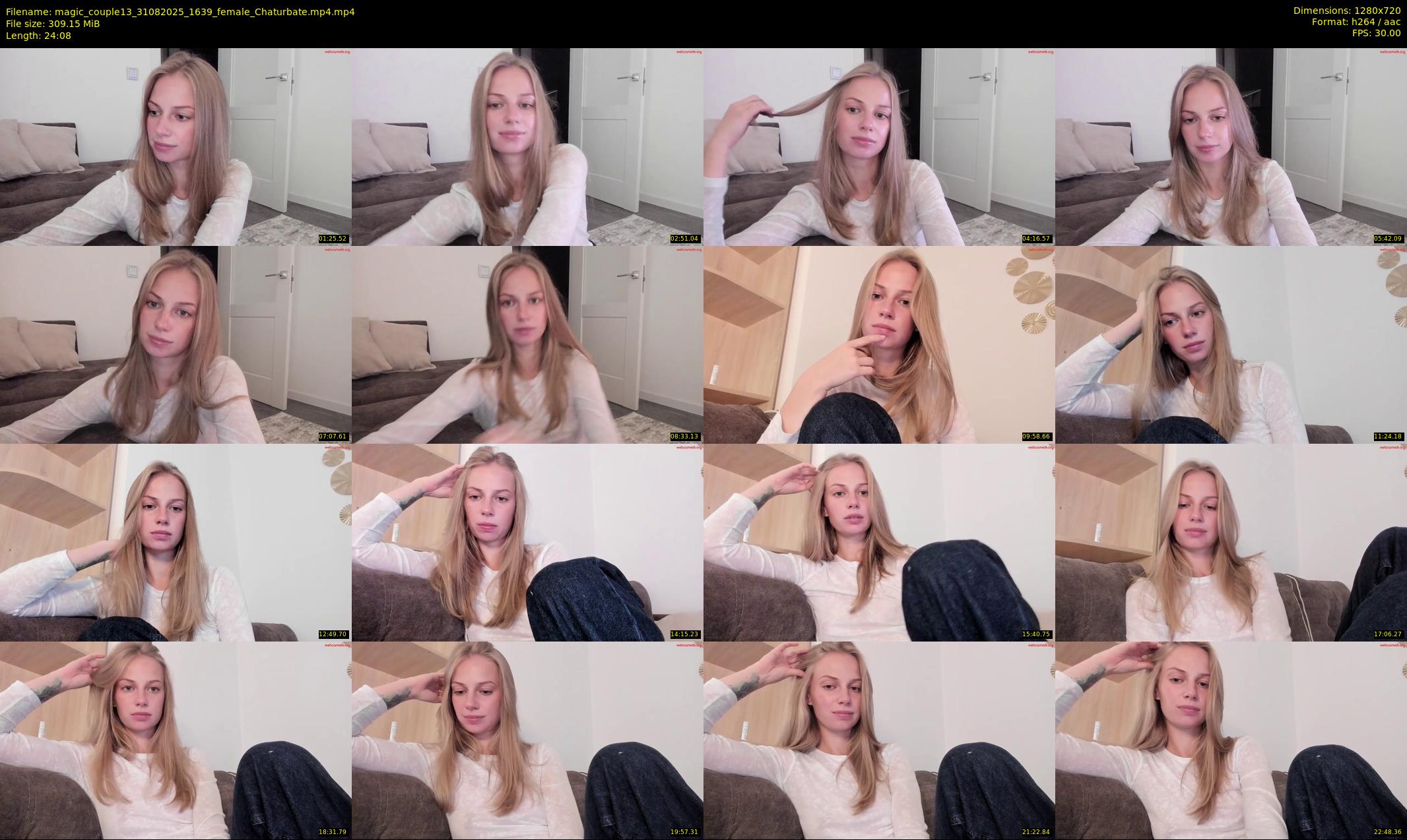 magic_couple13 — 25 minute Chaturbate couple cam show recording, 720p, Aug 31, 2025