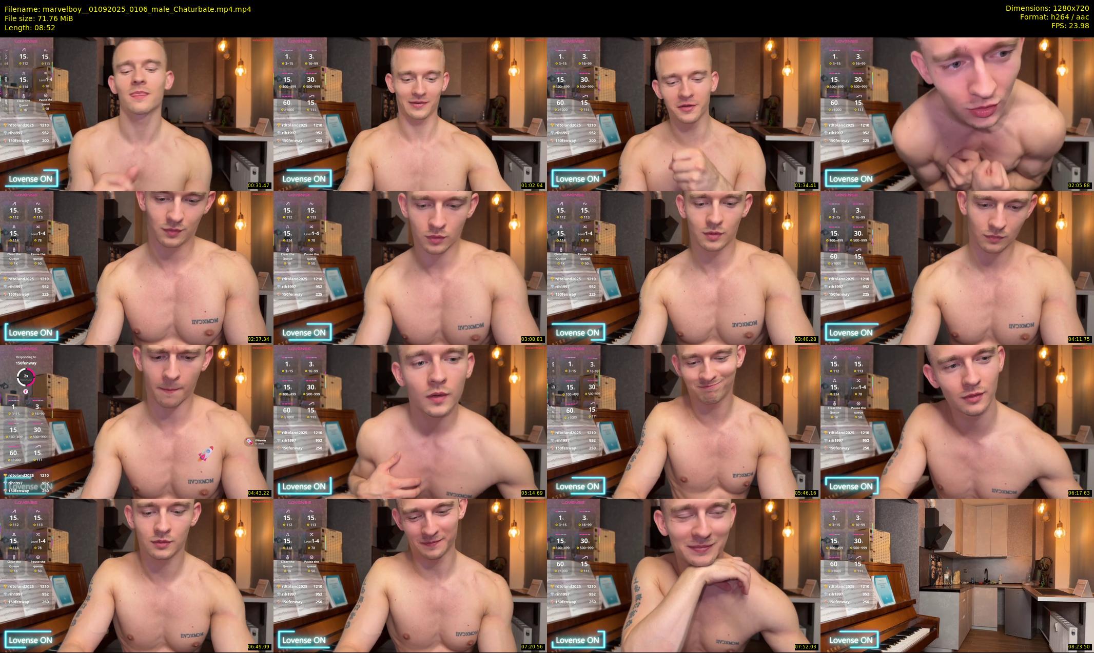 marvelboy_ — 9 minute Chaturbate male cam show recording, 720p, Sep 1, 2025