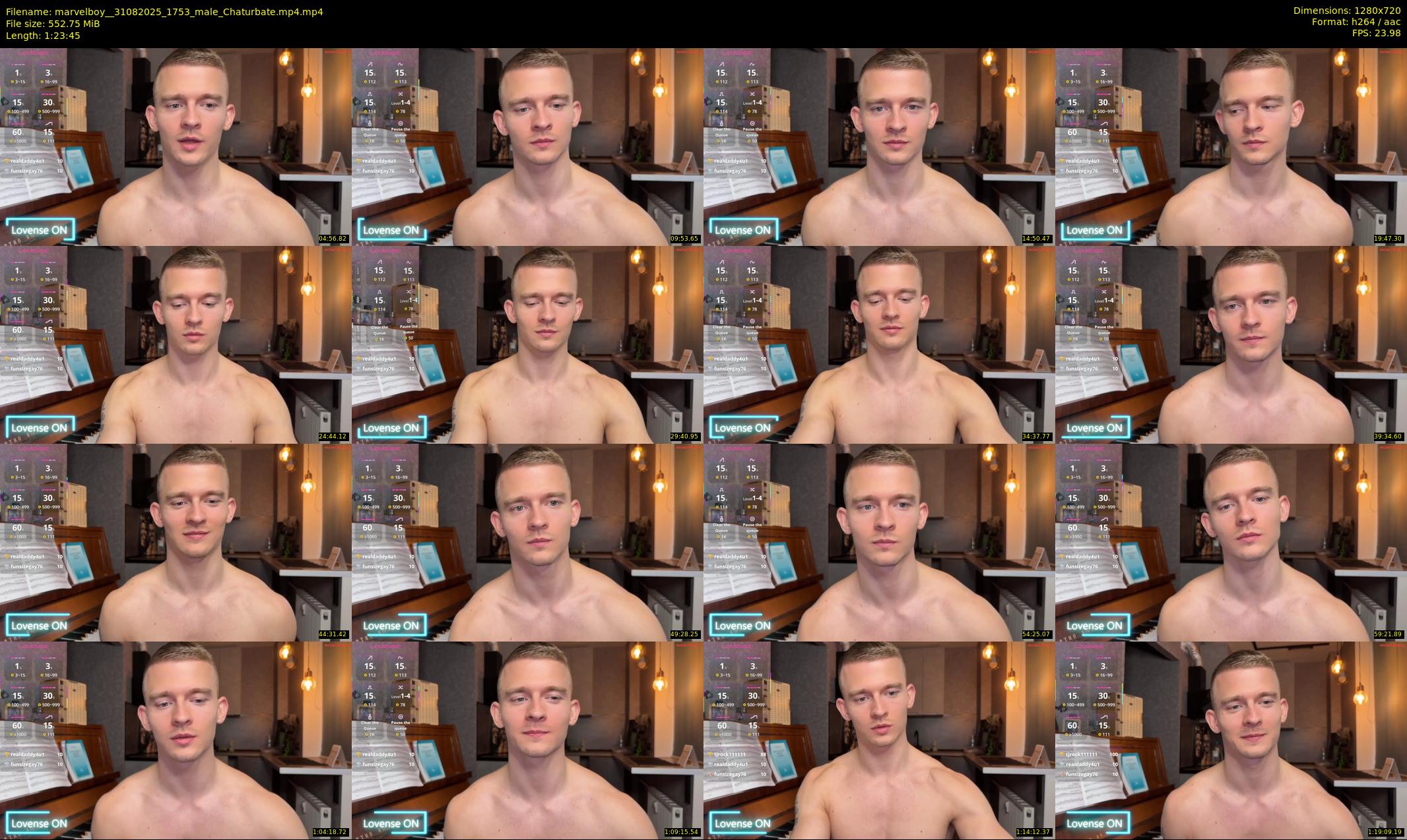 marvelboy_ — 84 minute Chaturbate male cam show recording, 720p, Aug 31, 2025