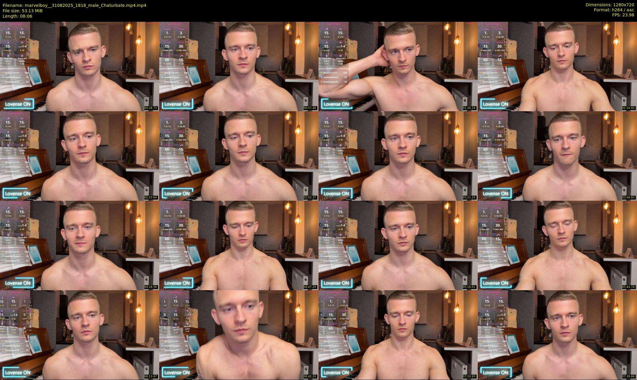marvelboy_ — 9 minute Chaturbate male cam show recording, 720p, Aug 31, 2025
