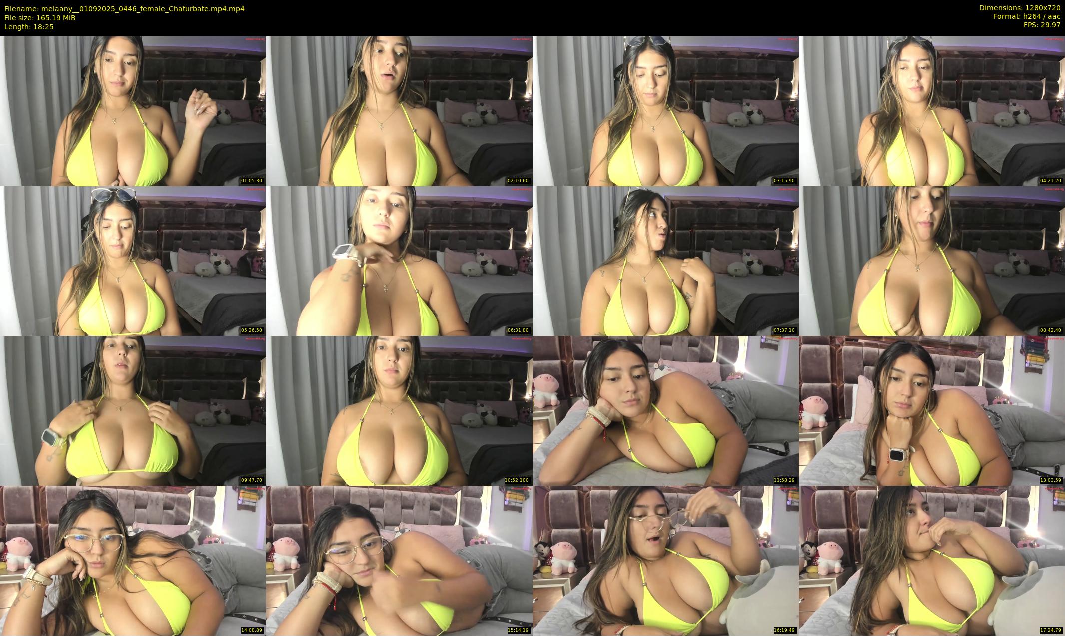 melaany_ — 19 minute Chaturbate female cam show recording, 720p, Sep 1, 2025