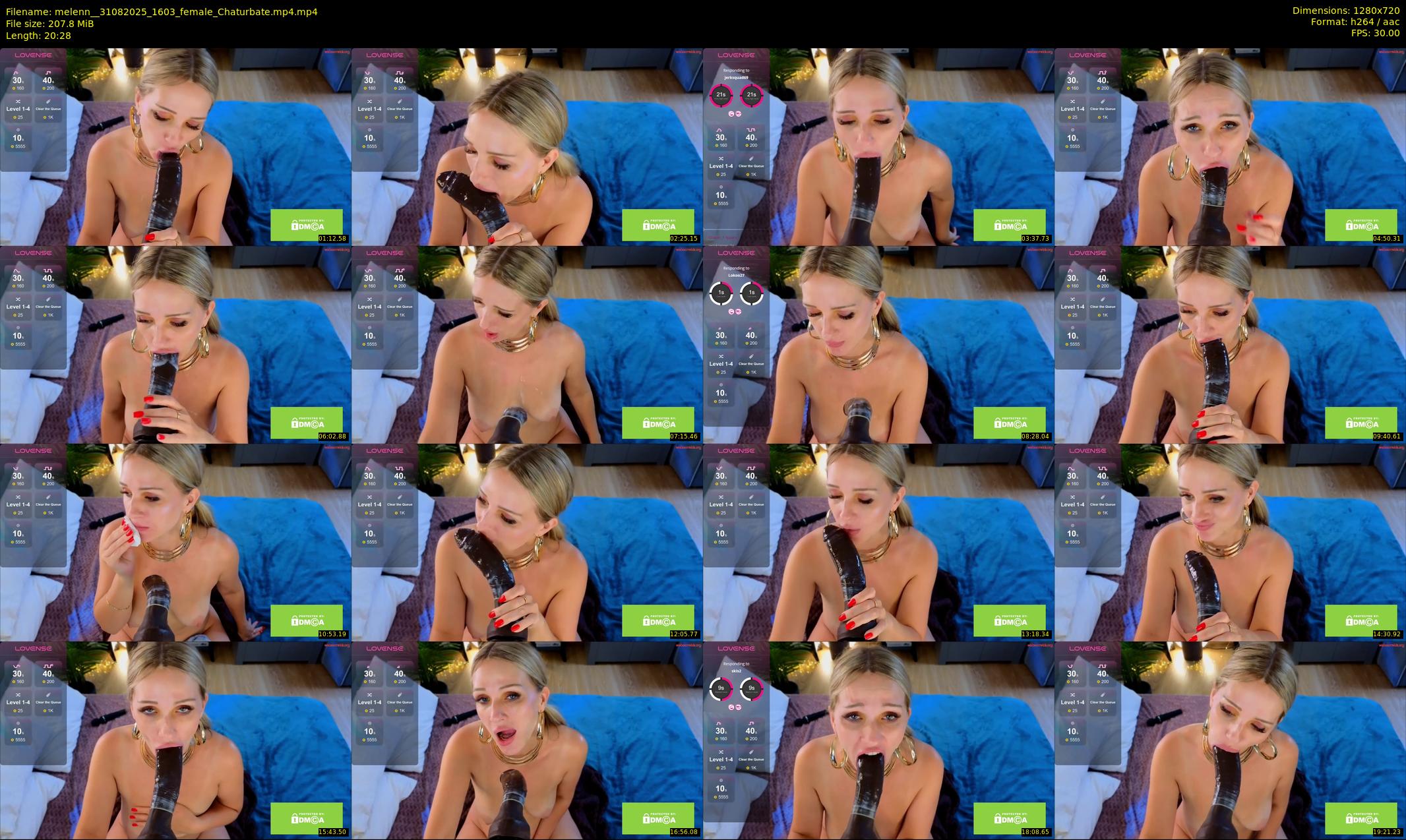 melenn_ — 21 minute Chaturbate female cam show recording, 720p, Aug 31, 2025