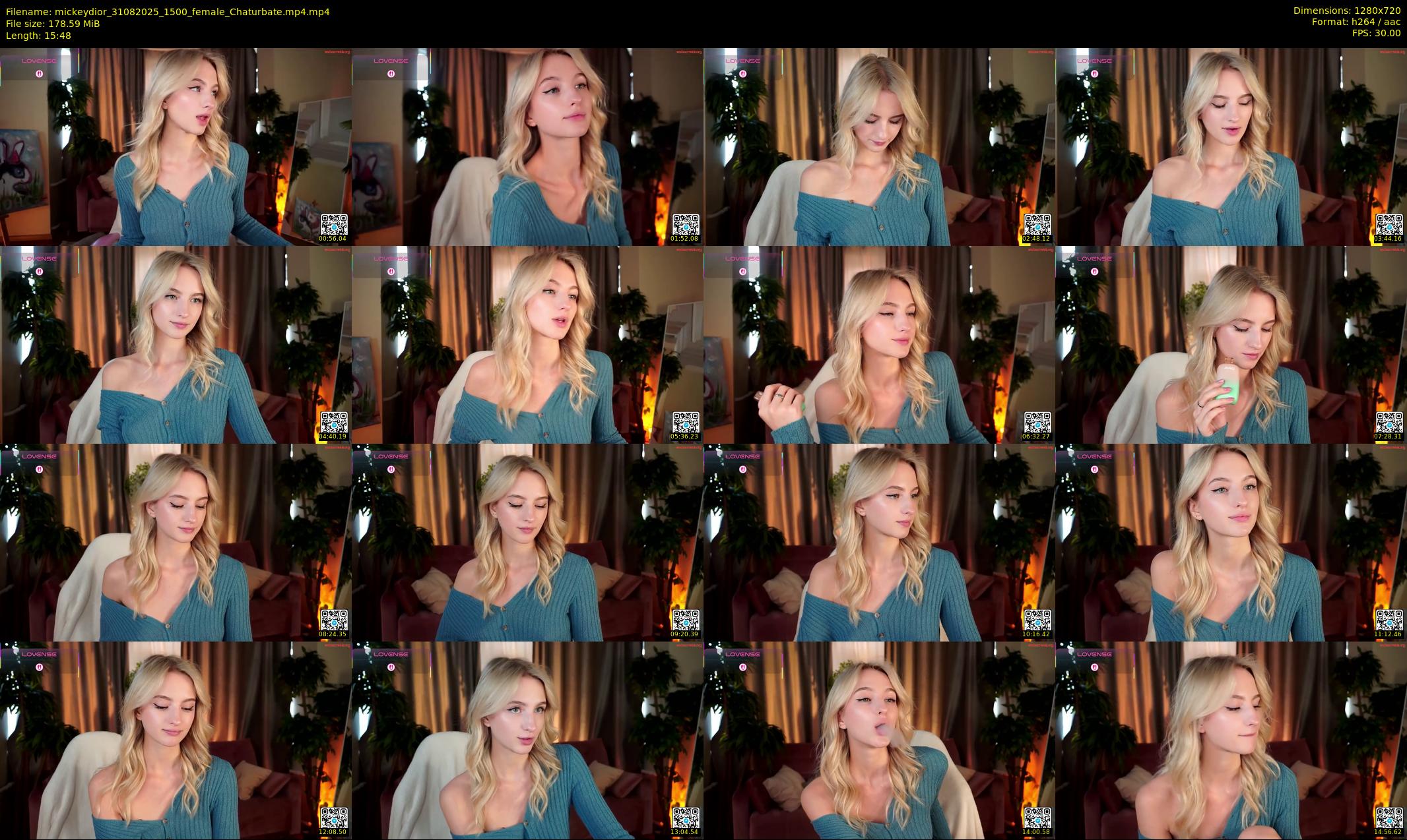 mickeydior — 16 minute Chaturbate female cam show recording, 720p, Aug 31, 2025