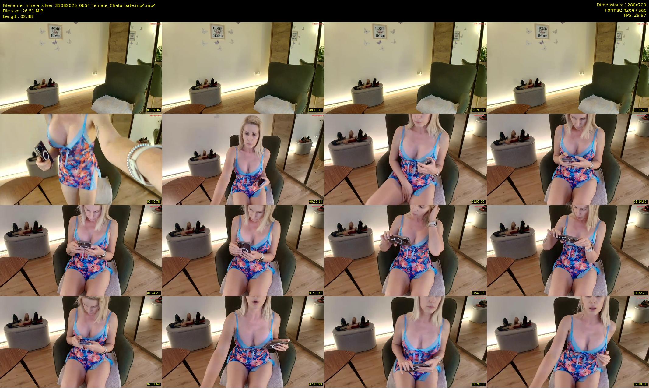 mirela_silver — 3 minute Chaturbate female cam show recording, 720p, Aug 31, 2025
