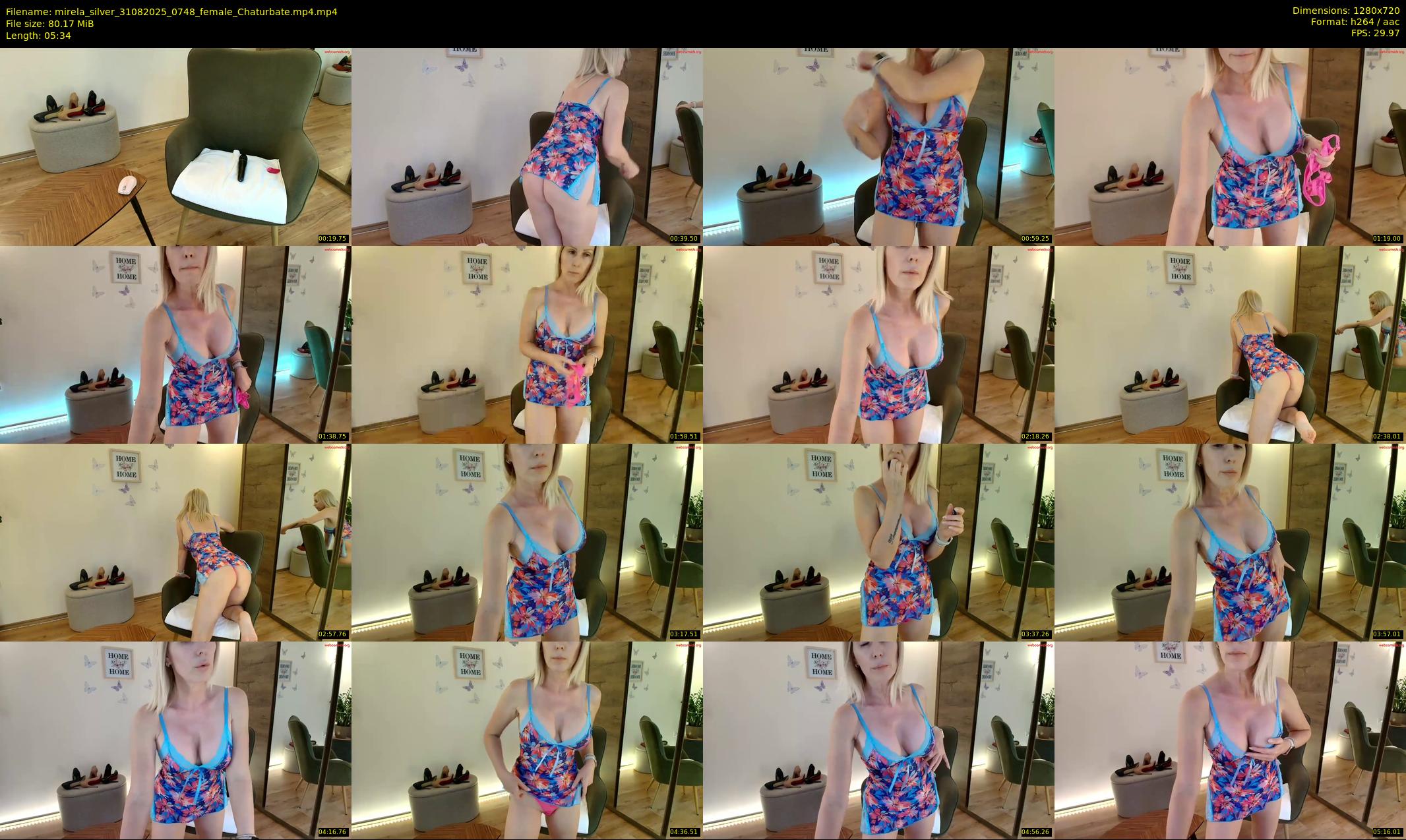 mirela_silver — 6 minute Chaturbate female cam show recording, 720p, Aug 31, 2025