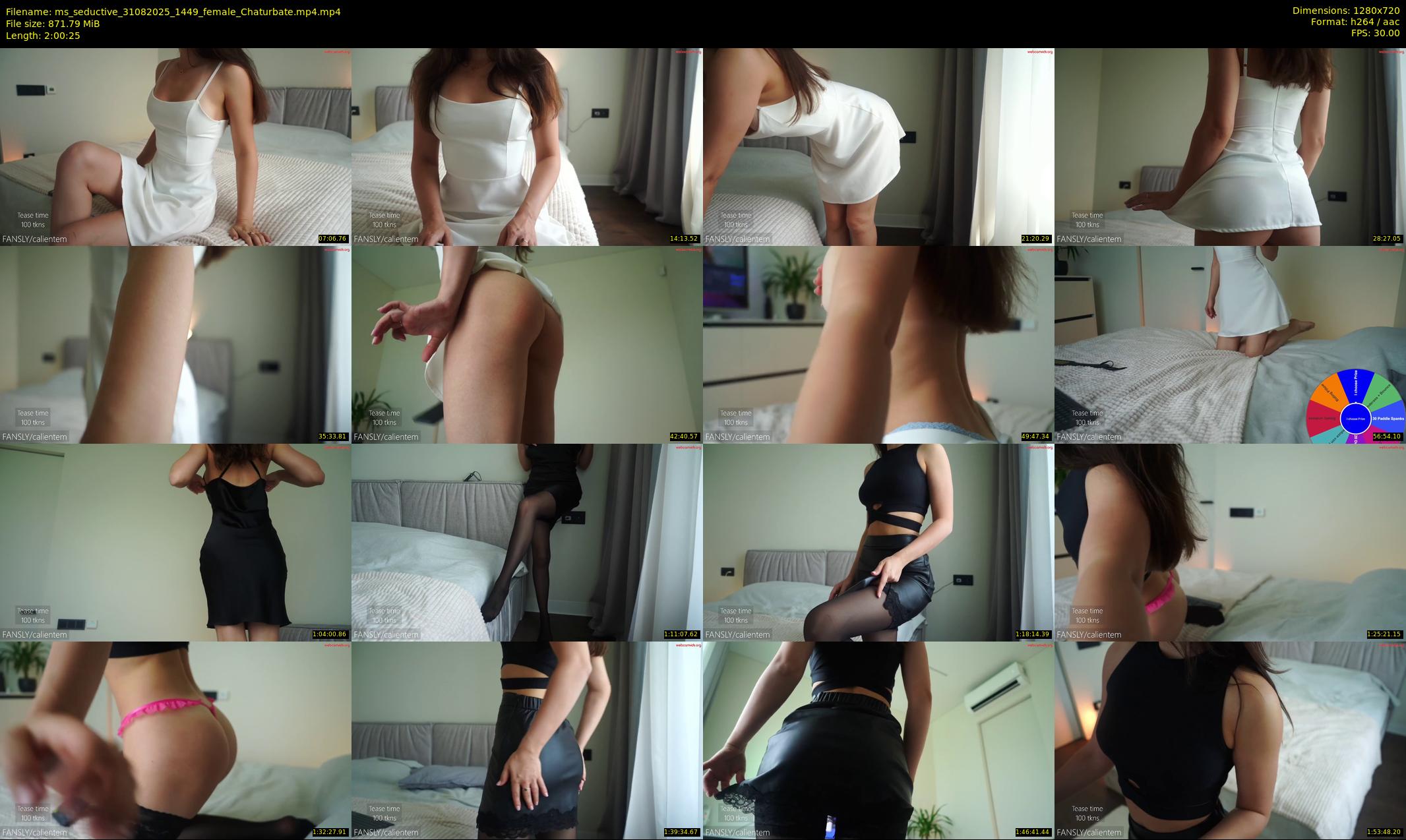 ms_seductive — 121 minute Chaturbate female cam show recording, 720p, Aug 31, 2025
