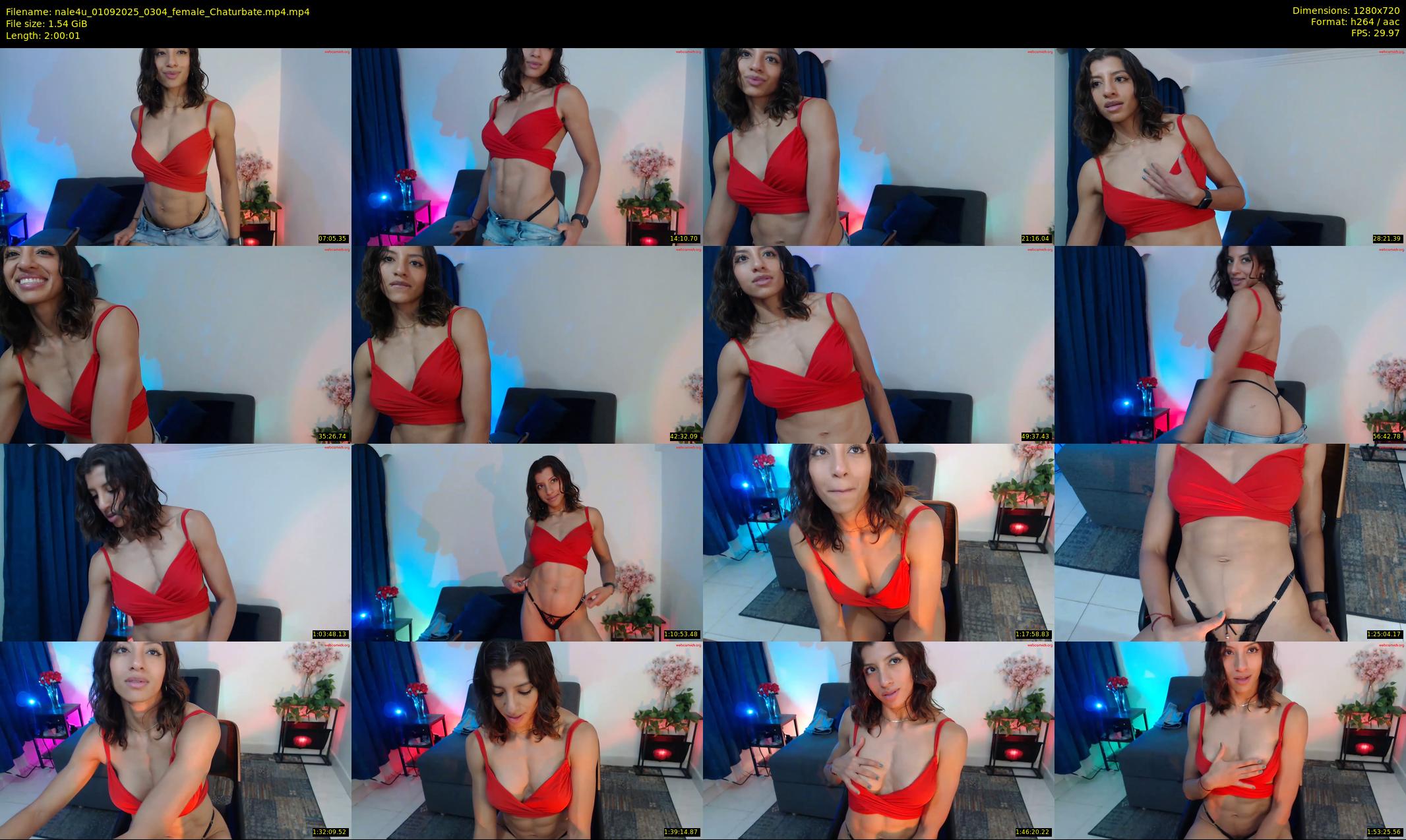 nale4u — 121 minute Chaturbate female cam show recording, 720p, Sep 1, 2025