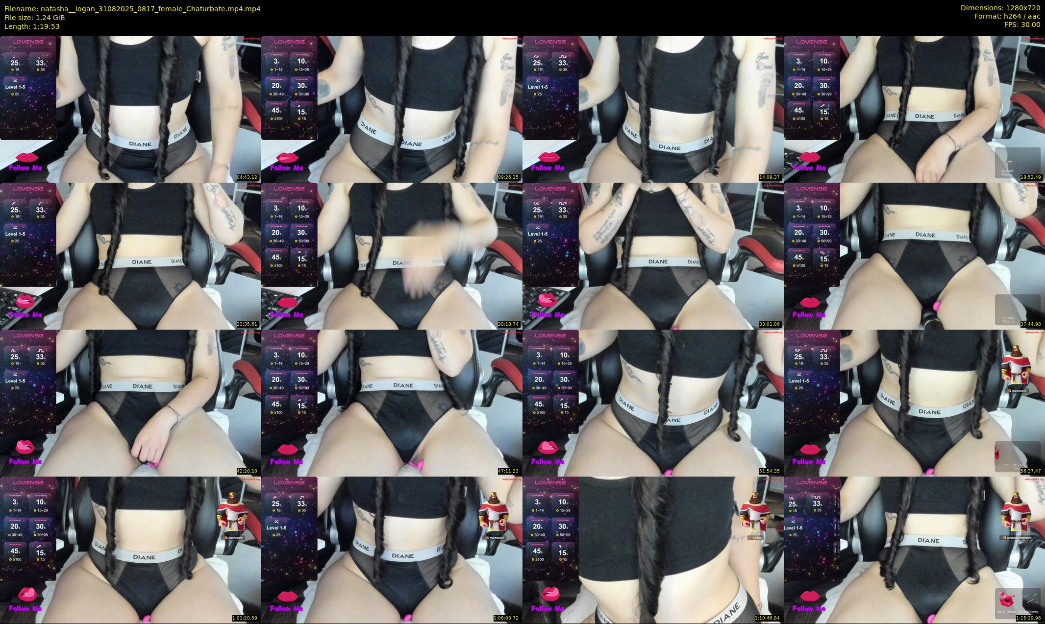 natasha__logan — 80 minute Chaturbate female cam show recording, 720p, Aug 31, 2025