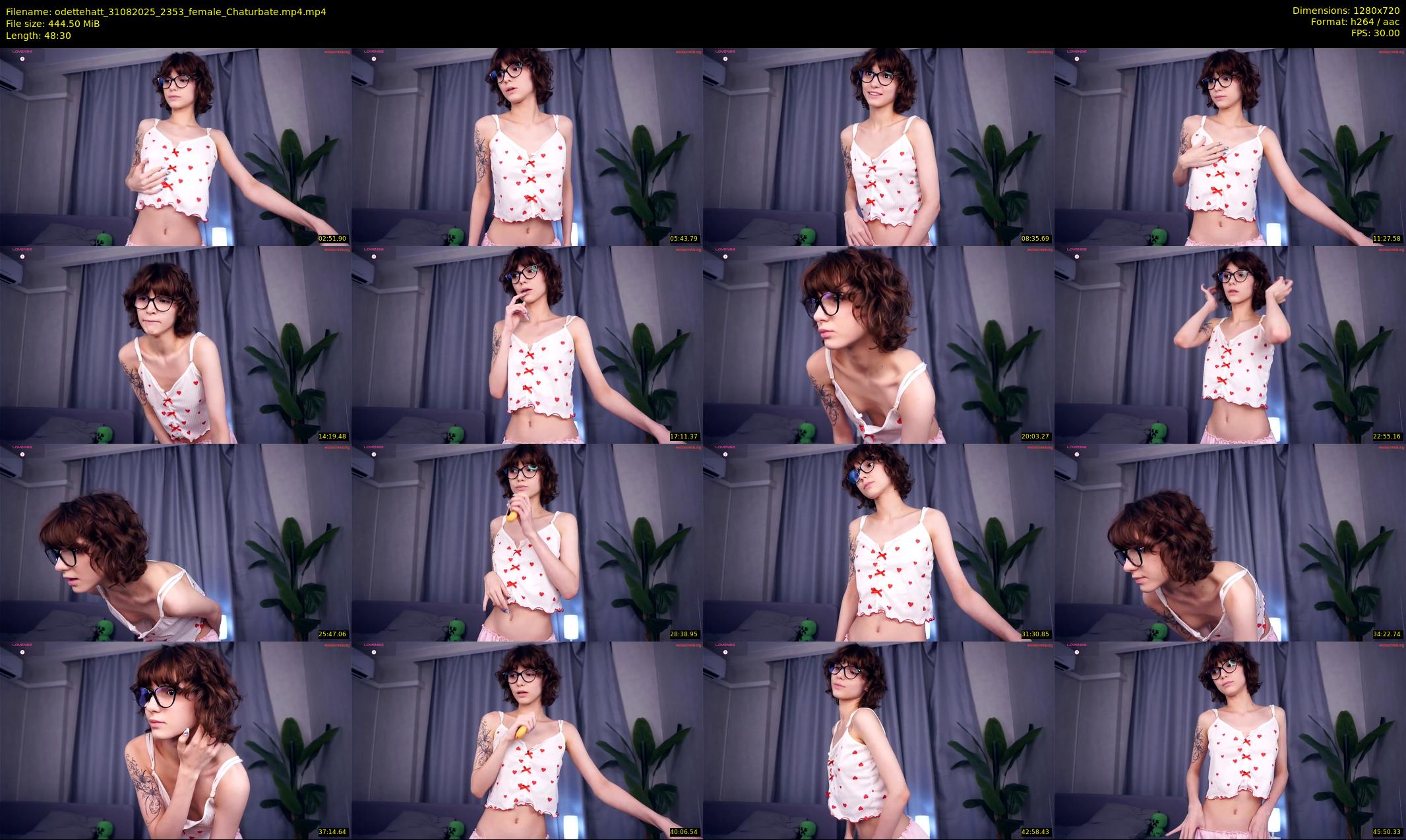 odettehatt — 49 minute Chaturbate female cam show recording, 720p, Aug 31, 2025