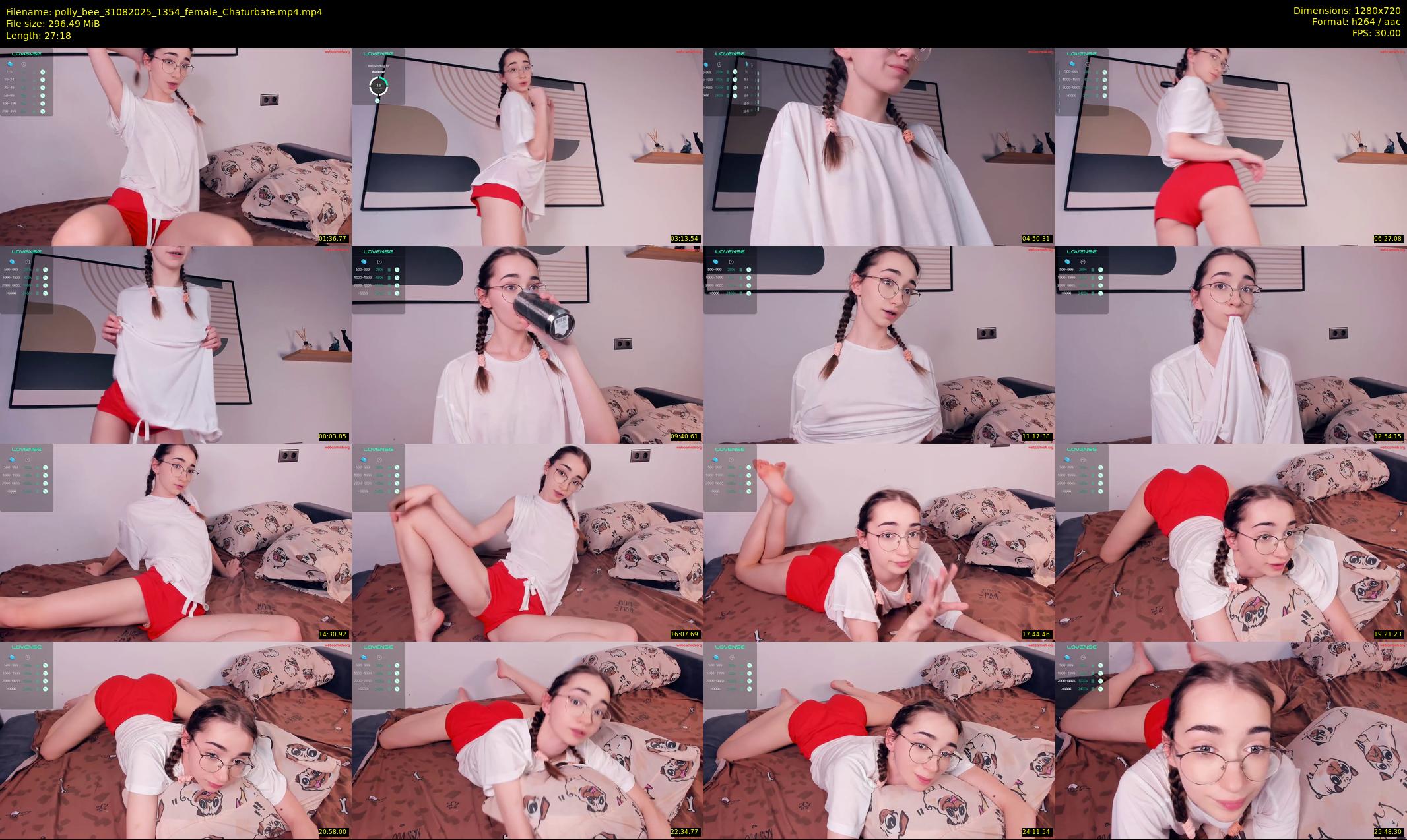 polly_bee — 28 minute Chaturbate female cam show recording, 720p, Aug 31, 2025
