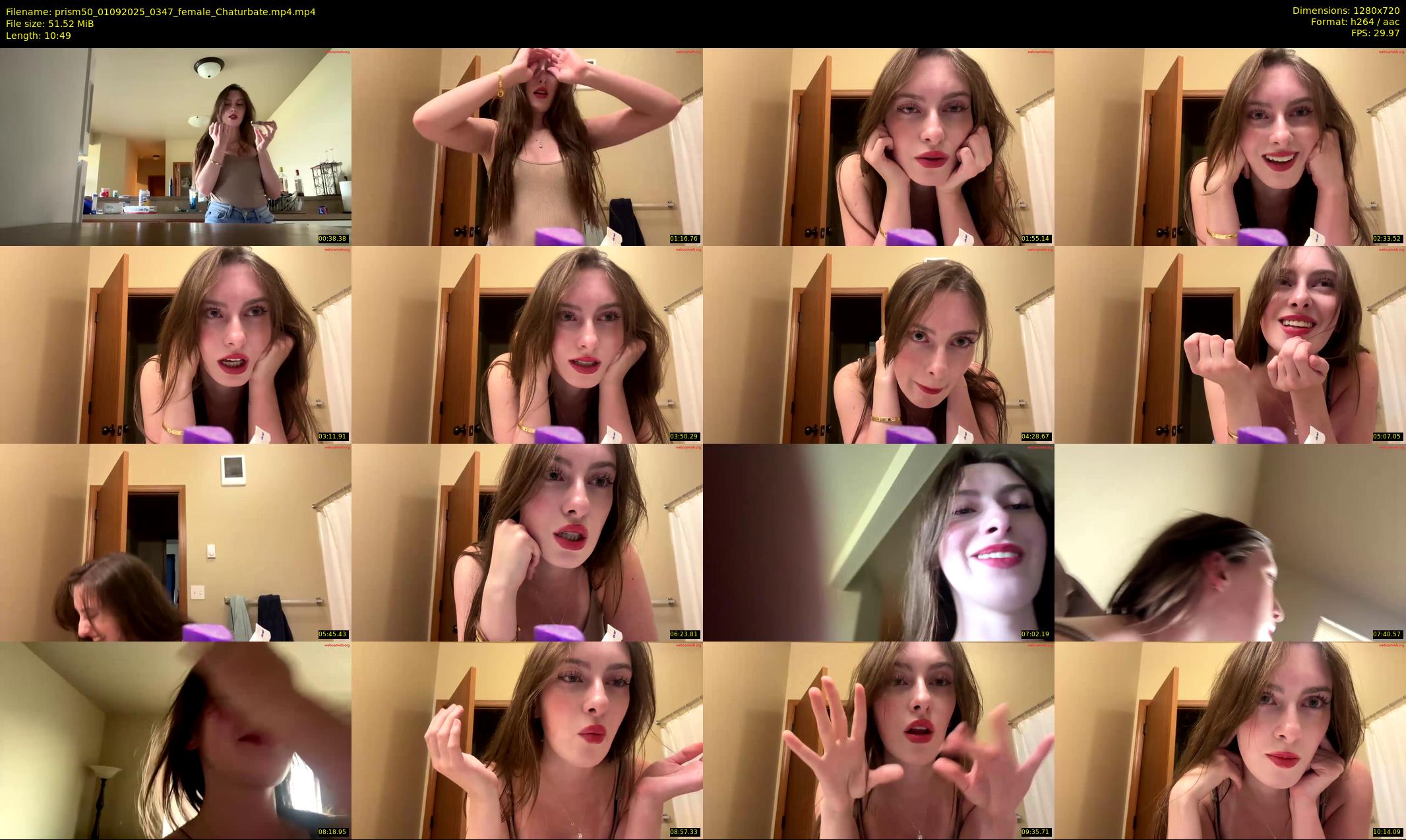 prism50 — 11 minute Chaturbate female cam show recording, 720p, Sep 1, 2025