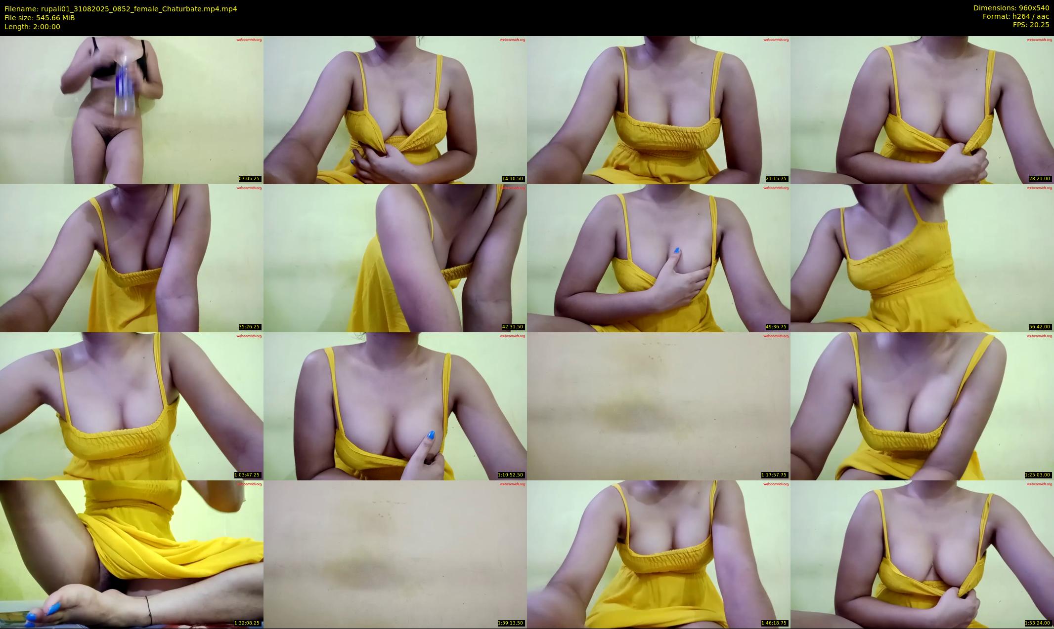 rupali01 — 120 minute Chaturbate female cam show recording, 480p, Aug 31, 2025