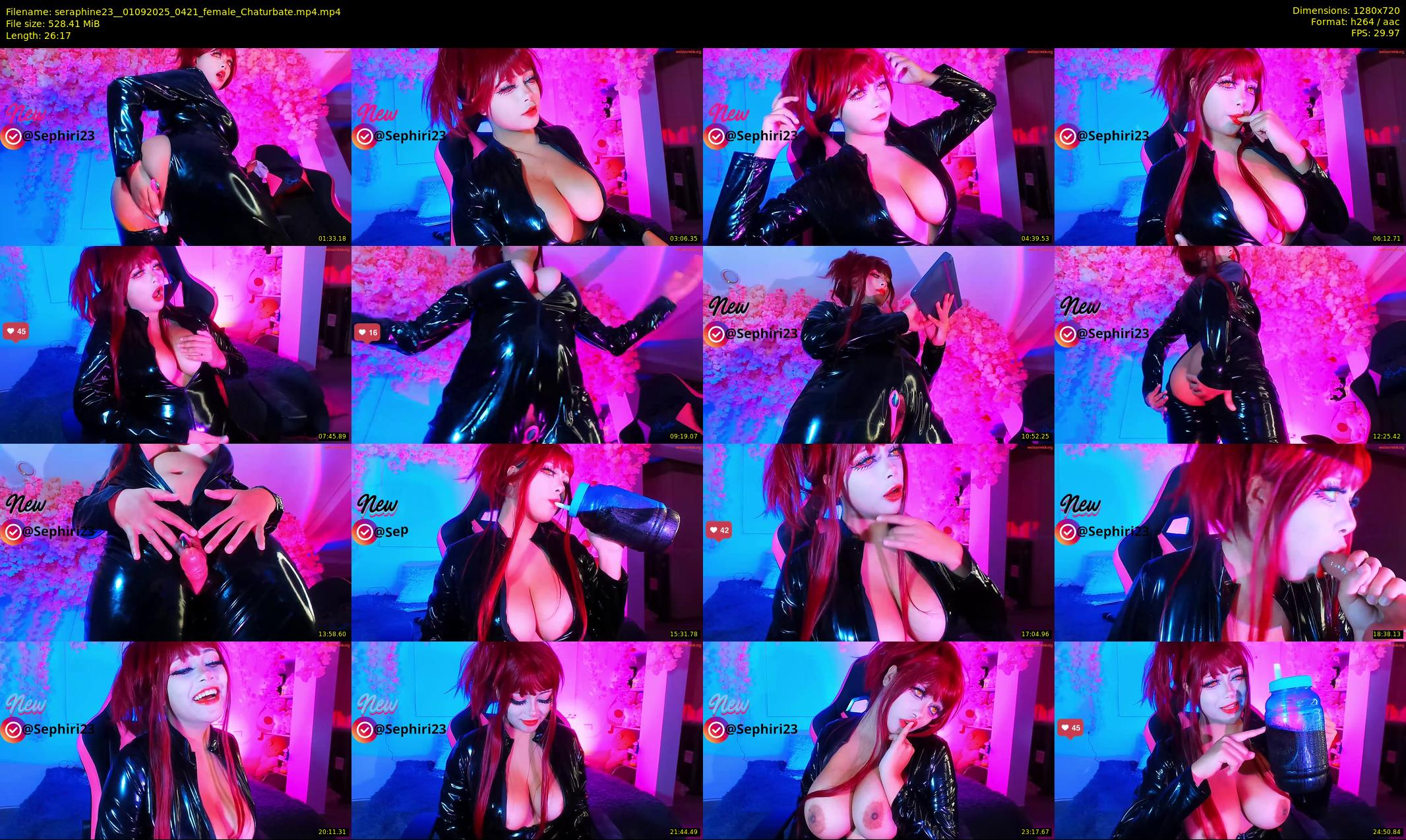 seraphine23_ — 27 minute Chaturbate female cam show recording, 720p, Sep 1, 2025