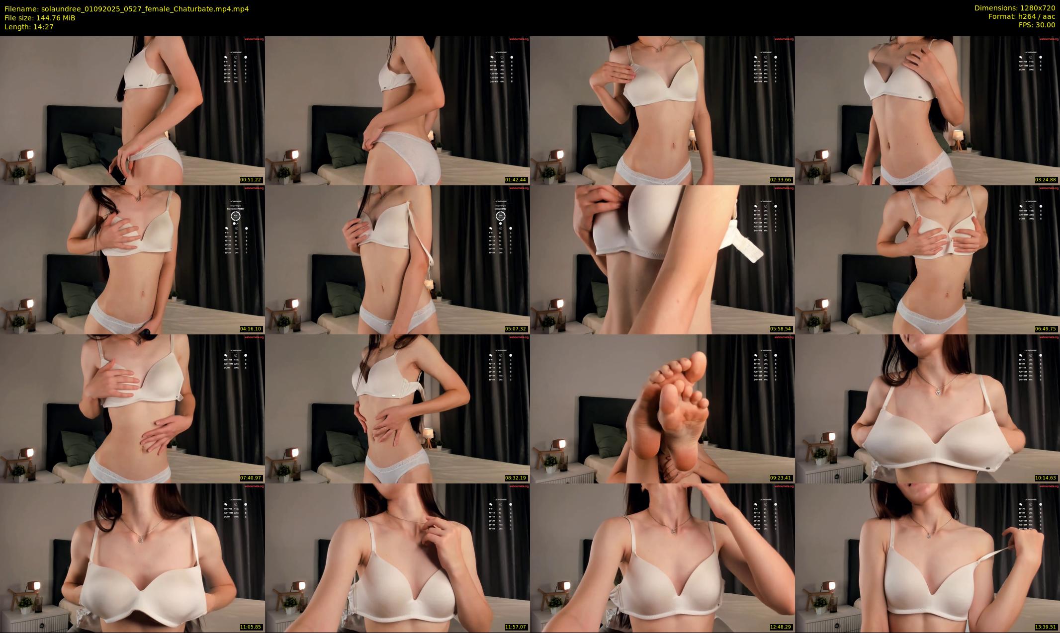 solaundree — 15 minute Chaturbate female cam show recording, 720p, Sep 1, 2025