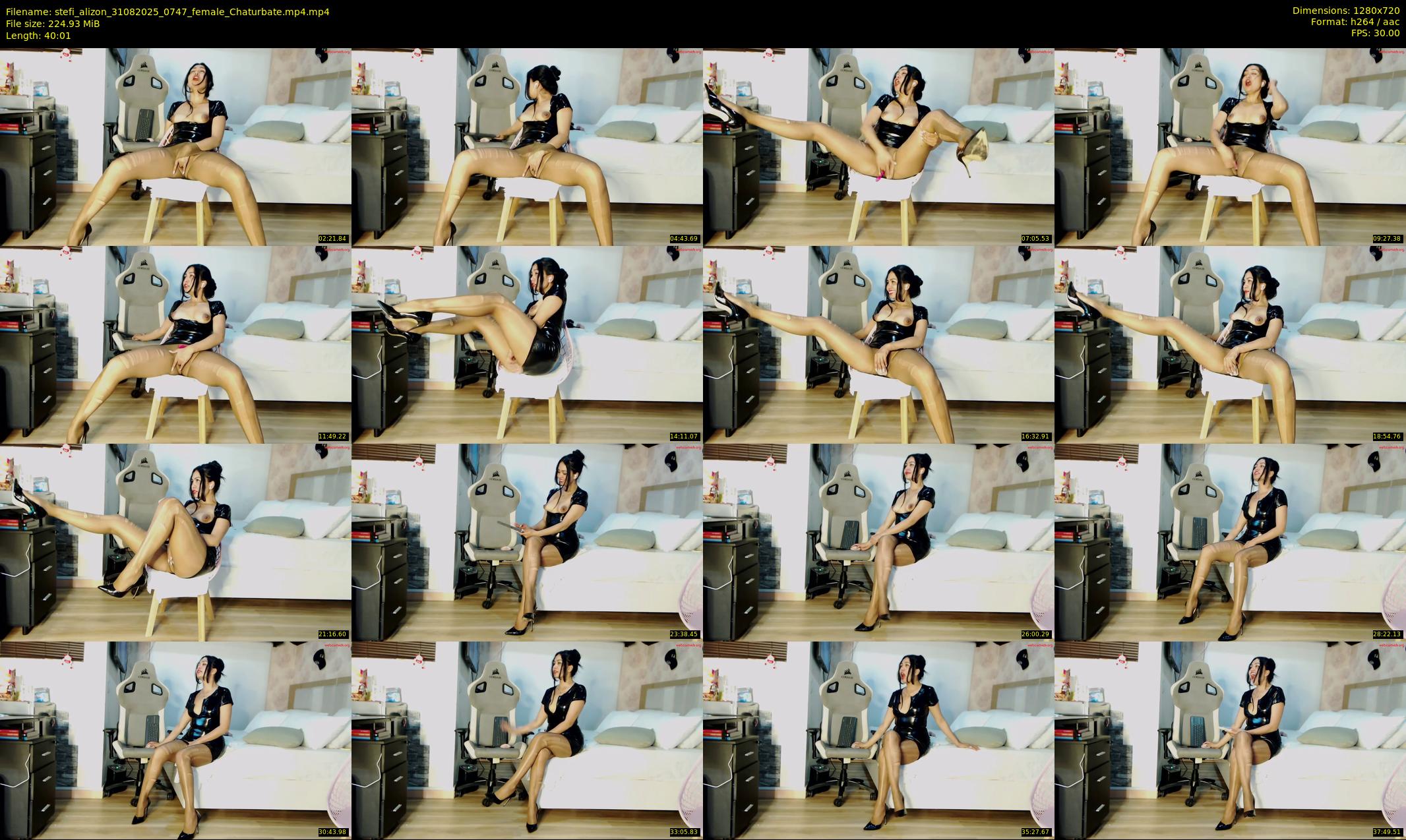 stefi_alizon — 41 minute Chaturbate female cam show recording, 720p, Aug 31, 2025
