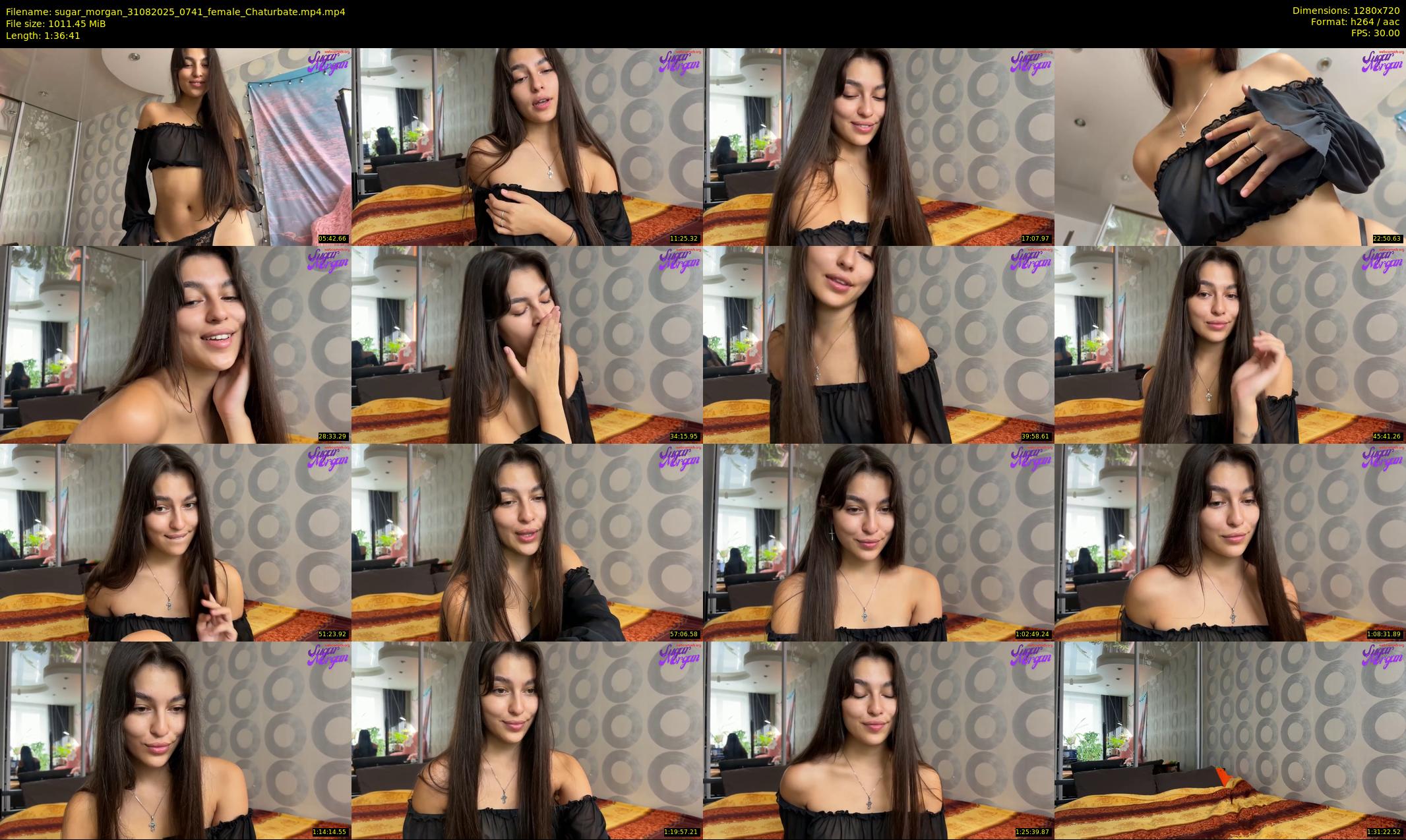 sugar_morgan — 97 minute Chaturbate female cam show recording, 720p, Aug 31, 2025