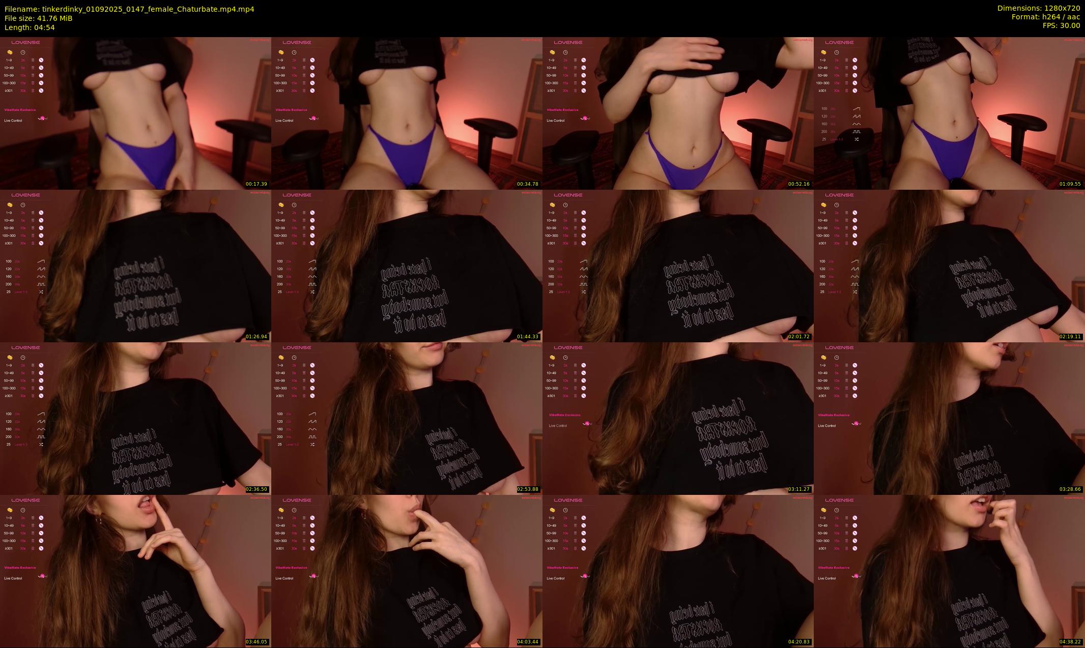 tinkerdinky — 5 minute Chaturbate female cam show recording, 720p, Sep 1, 2025