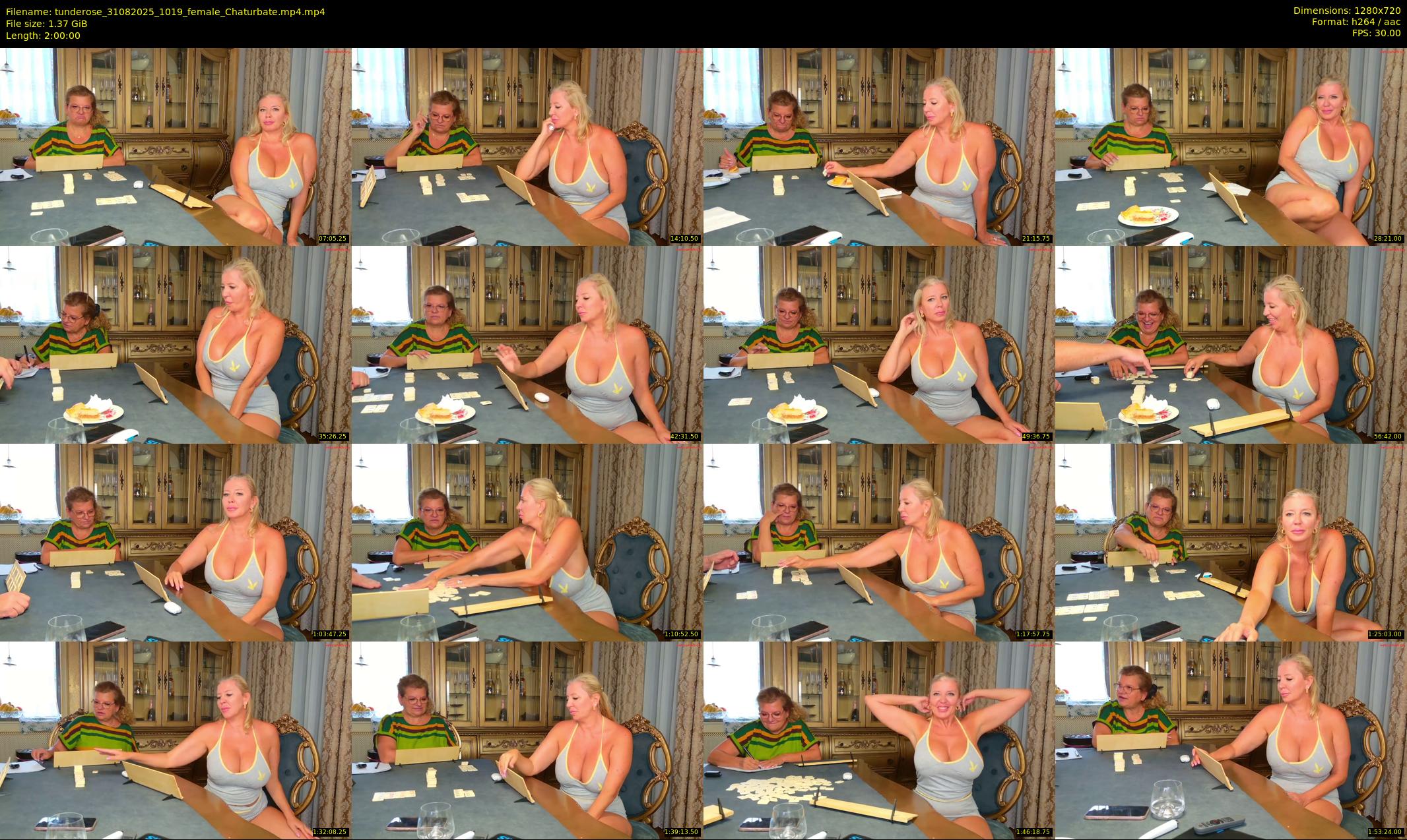 tunderose — 120 minute Chaturbate female cam show recording, 720p, Aug 31, 2025