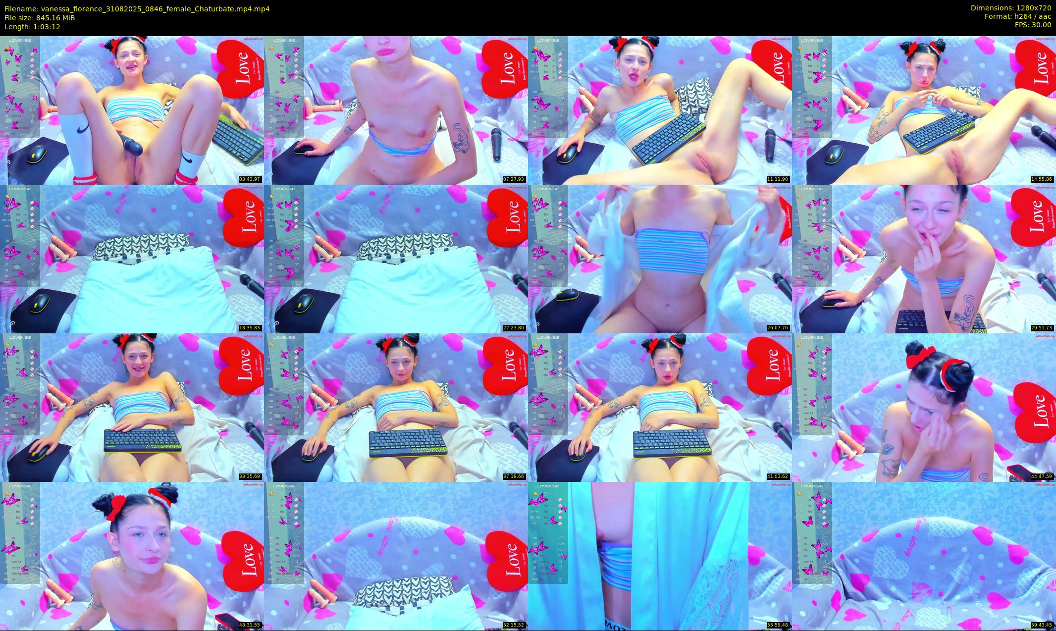 vanessa_florence — 64 minute Chaturbate female cam show recording, 720p, Aug 31, 2025