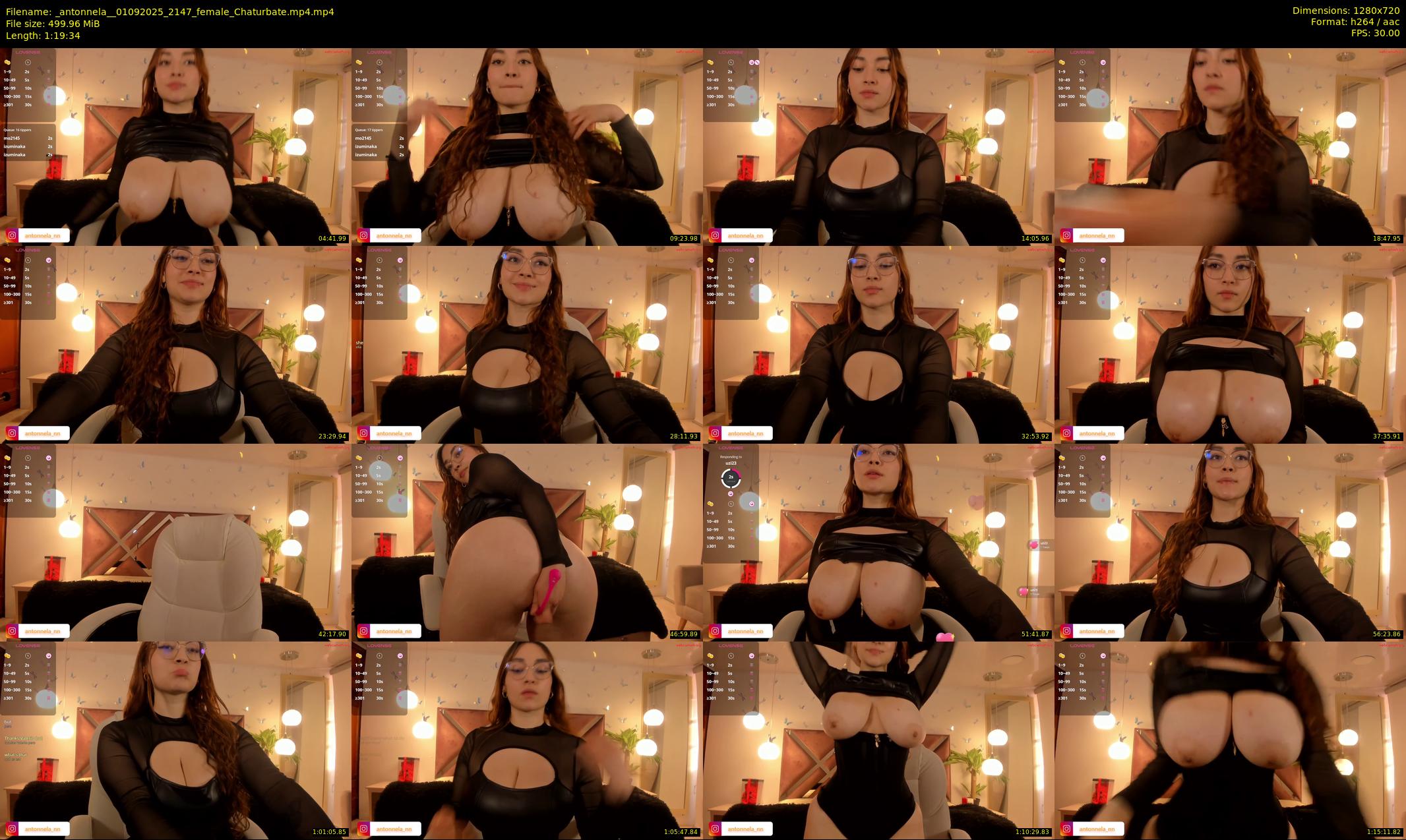 _antonnela_ — 80 minute Chaturbate female cam show recording, 720p, Sep 1, 2025