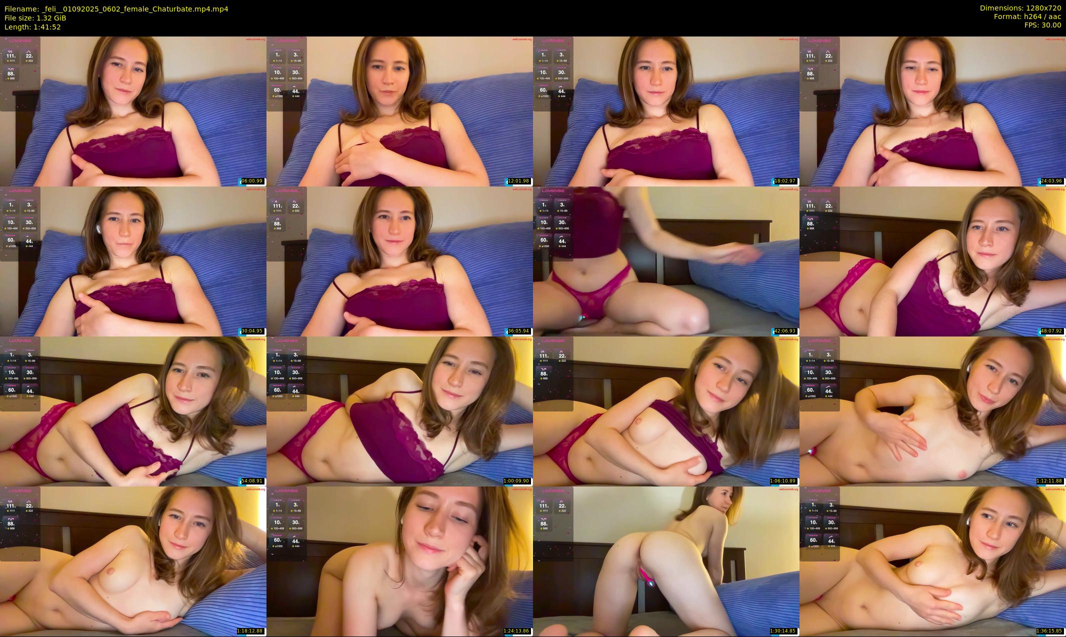_feli_ — 102 minute Chaturbate female cam show recording, 720p, Sep 1, 2025