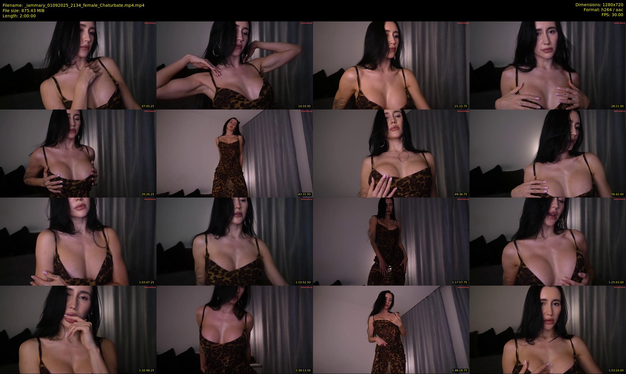 _iammary — 120 minute Chaturbate female cam show recording, 720p, Sep 1, 2025