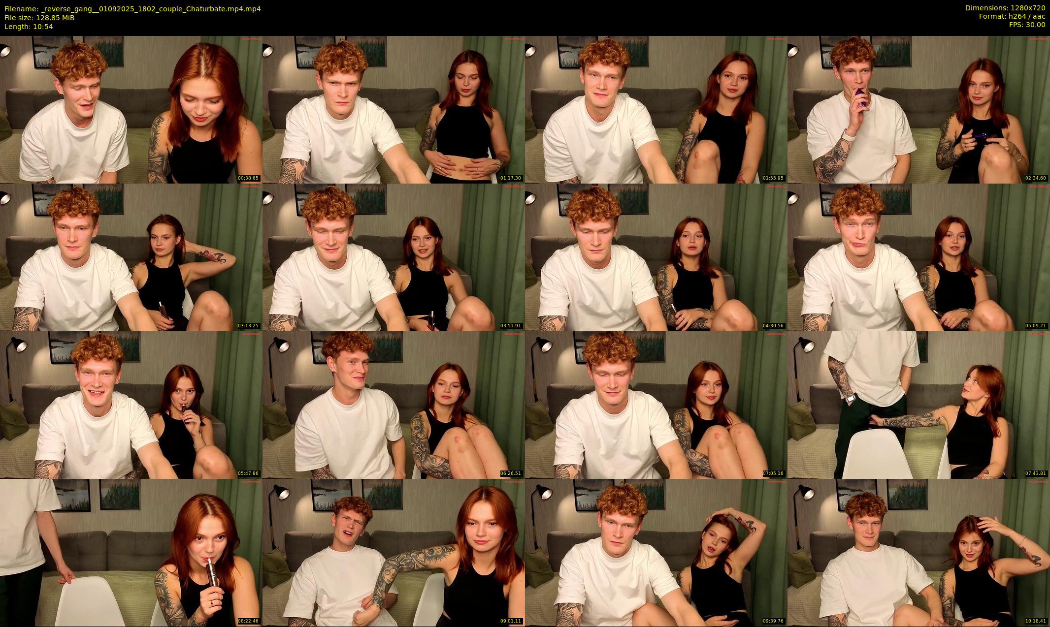 _reverse_gang_ — 11 minute Chaturbate couple cam show recording, 720p, Sep 1, 2025
