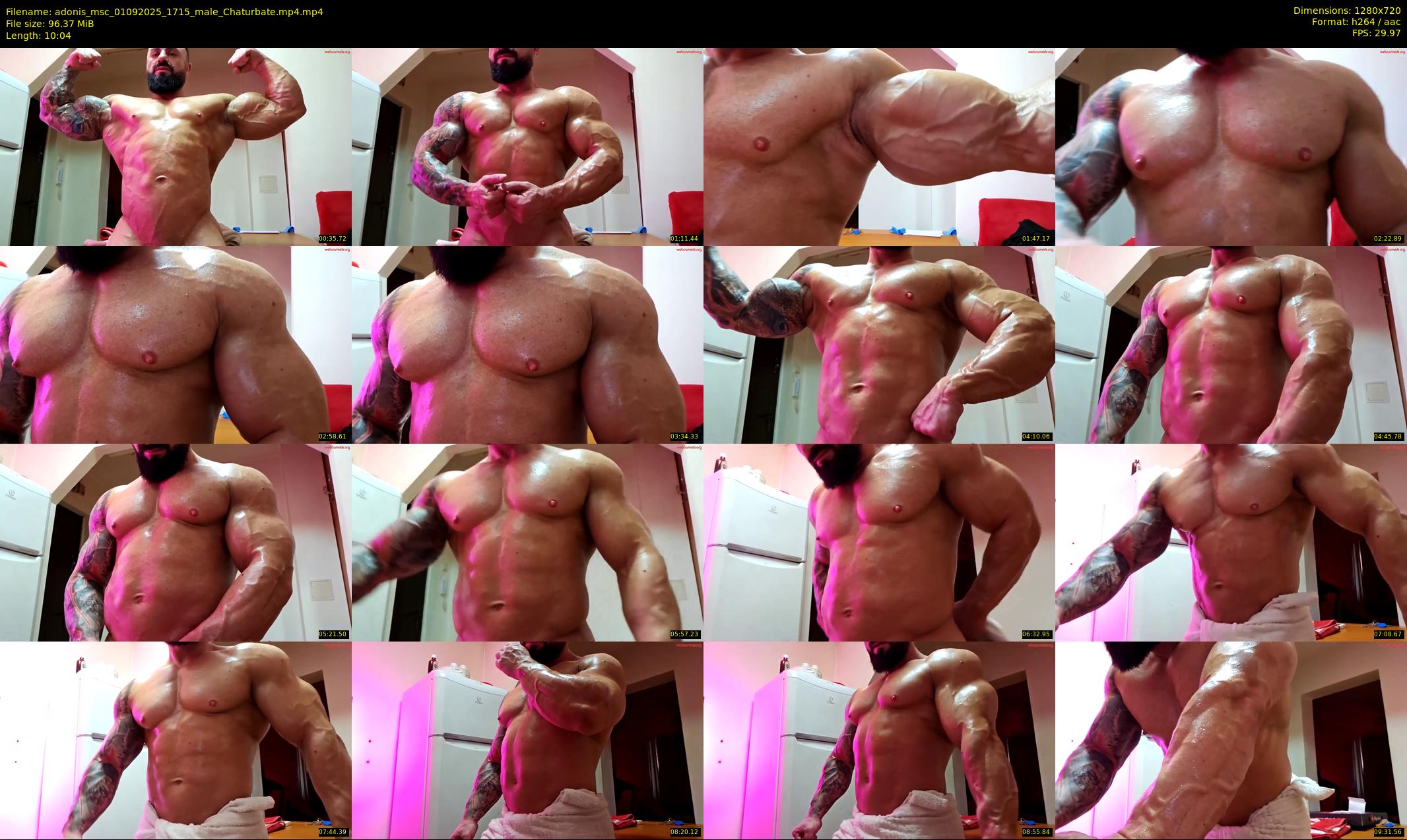 adonis_msc — 11 minute Chaturbate male cam show recording, 720p, Sep 1, 2025