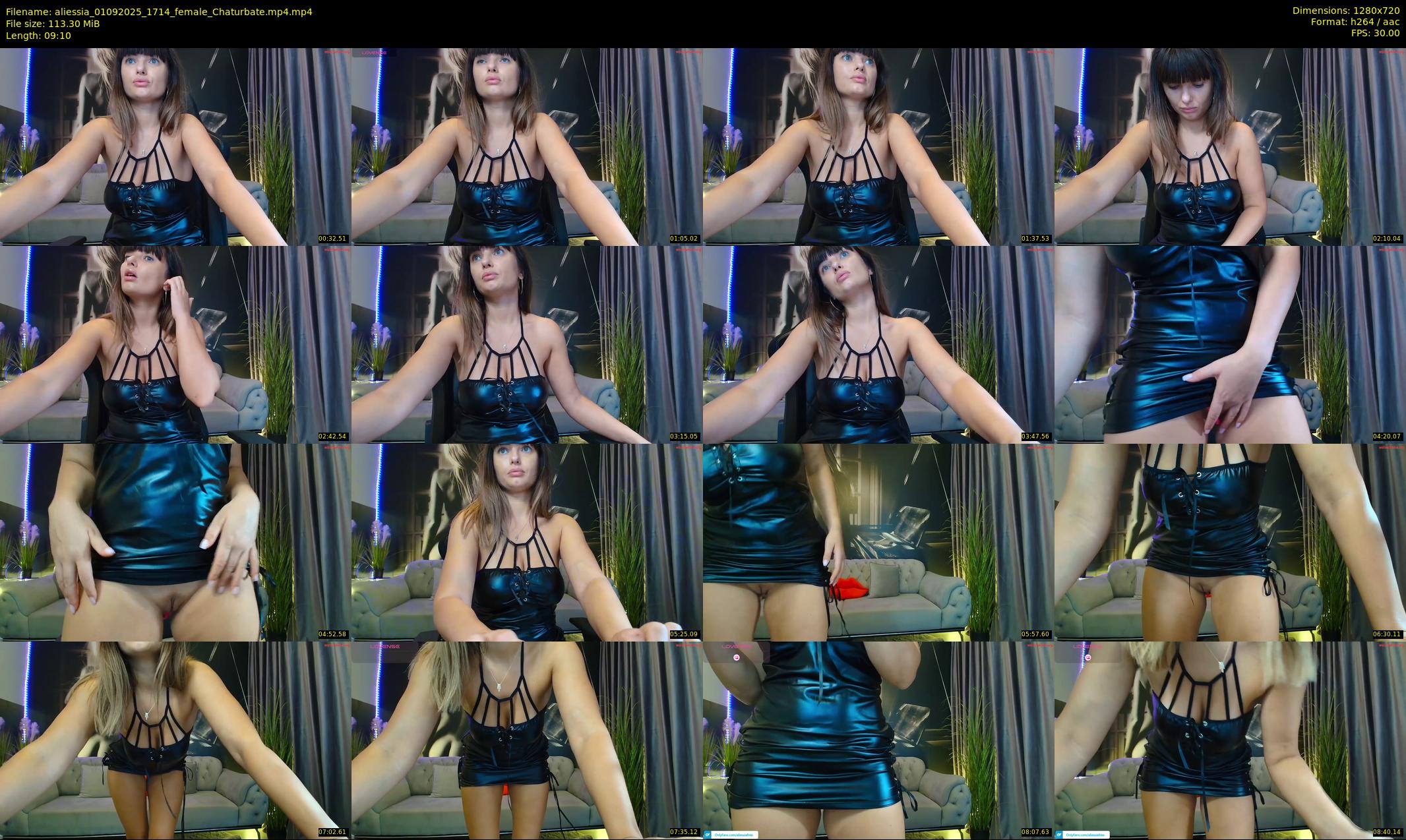 aliessia — 10 minute Chaturbate female cam show recording, 720p, Sep 1, 2025