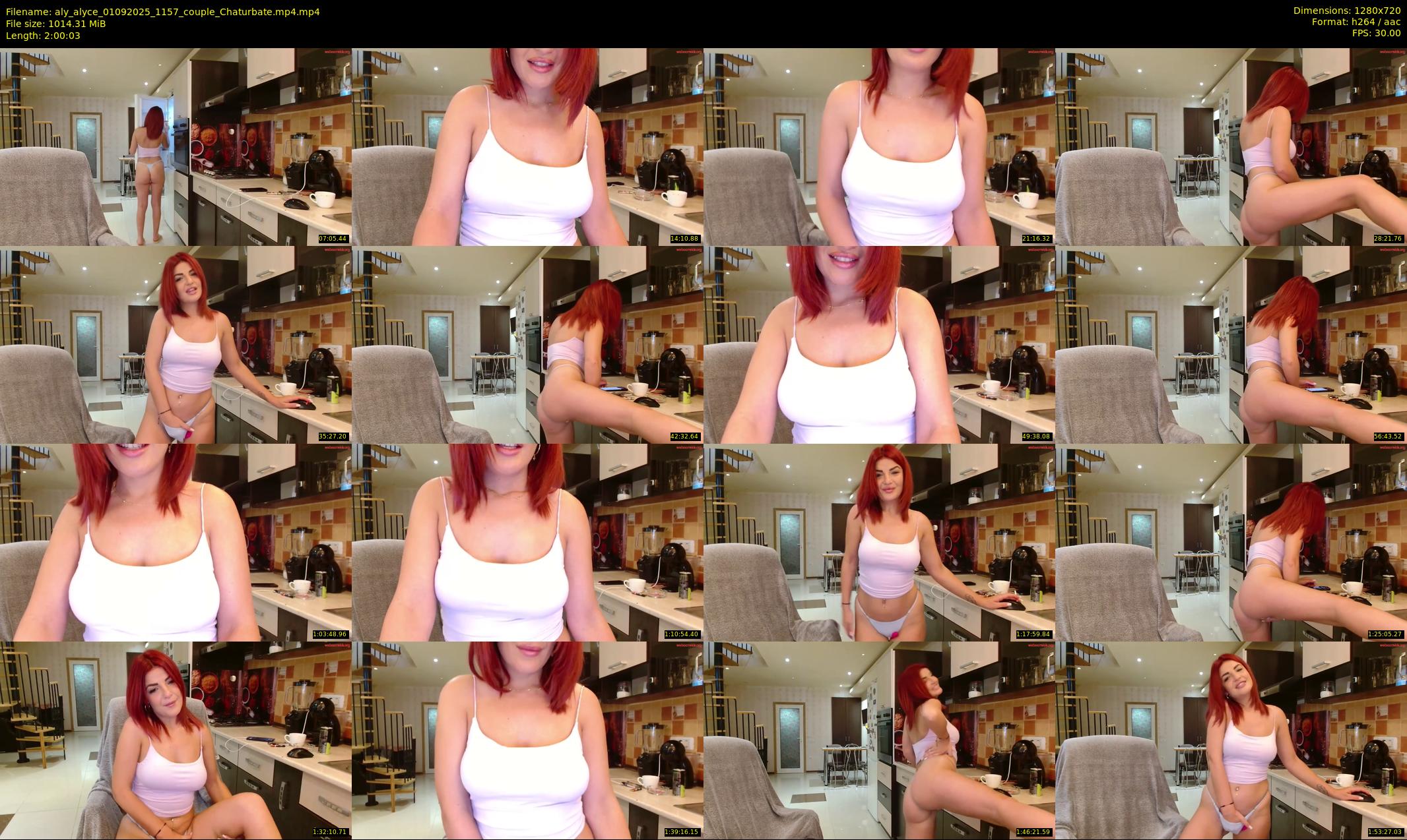 aly_alyce — 121 minute Chaturbate female cam show recording, 720p, Sep 1, 2025