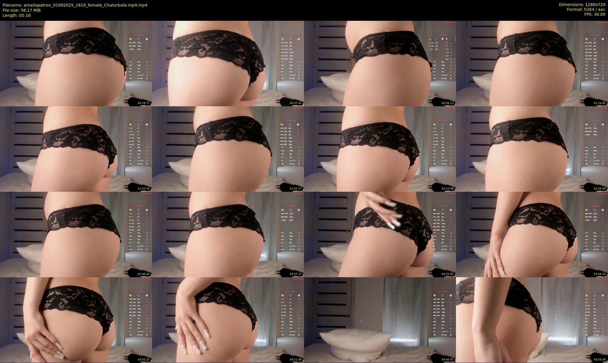 amaliapatron — 6 minute Chaturbate female cam show recording, 720p, Sep 1, 2025