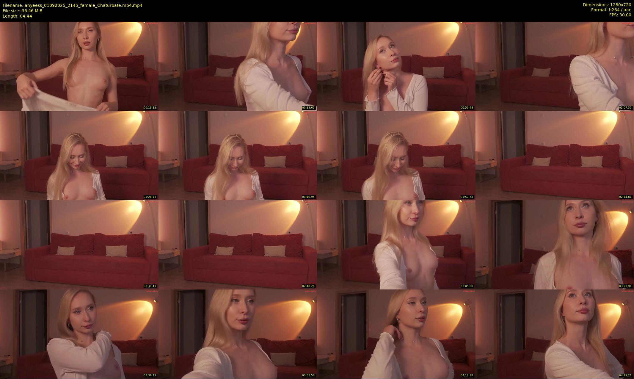 anyeess — 5 minute Chaturbate female cam show recording, 720p, Sep 1, 2025