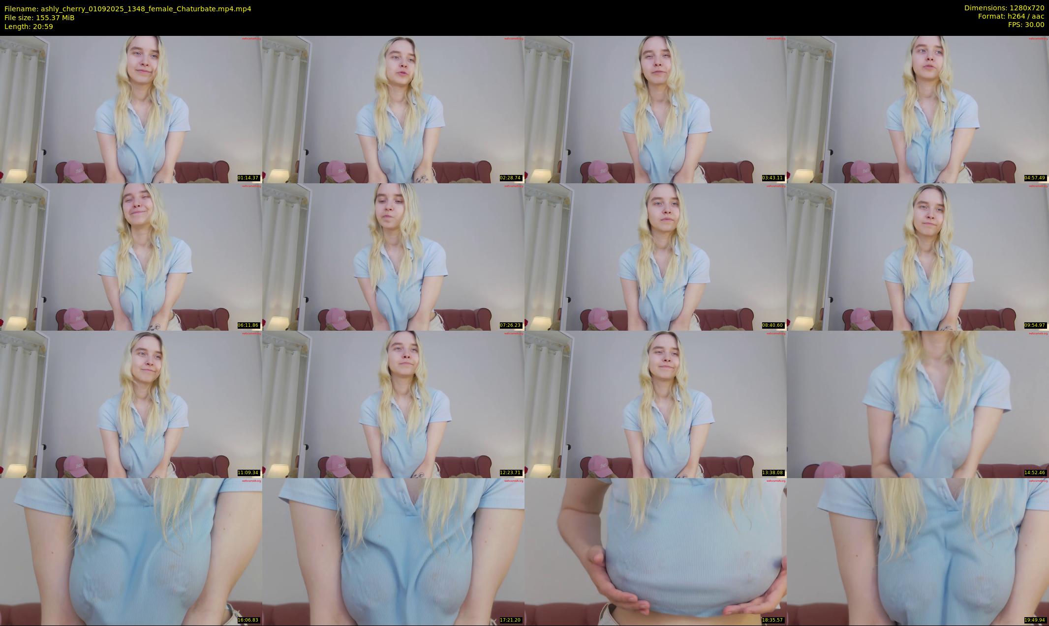 ashly_cherry — 21 minute Chaturbate female cam show recording, 720p, Sep 1, 2025