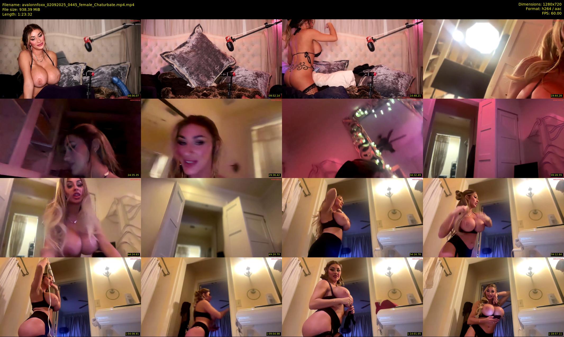 avalonnfoxx — 84 minute Chaturbate female cam show recording, 720p, Sep 2, 2025