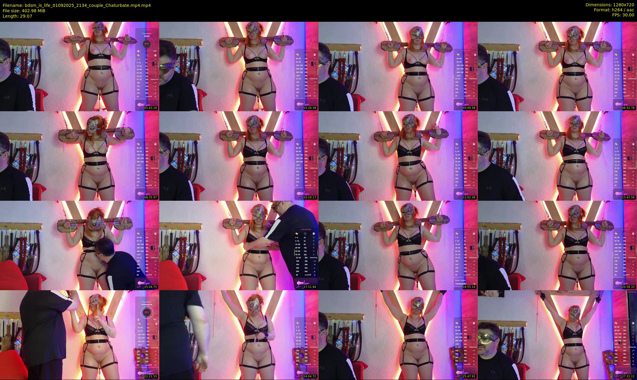 bdsm_is_life — 30 minute Chaturbate couple cam show recording, 720p, Sep 1, 2025