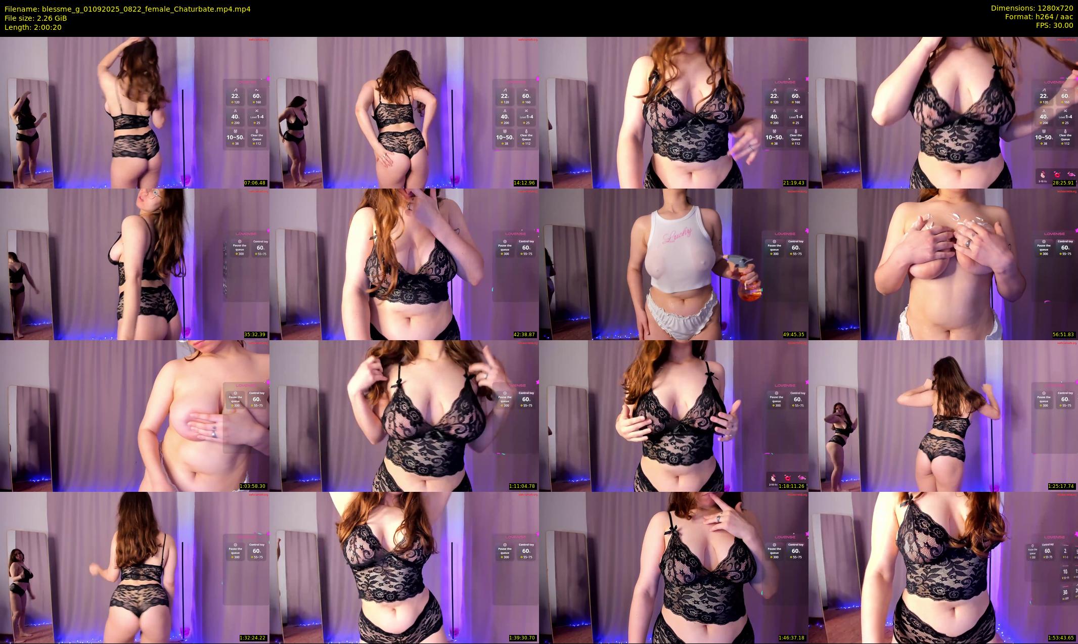 blessme_g — 121 minute Chaturbate female cam show recording, 720p, Sep 1, 2025