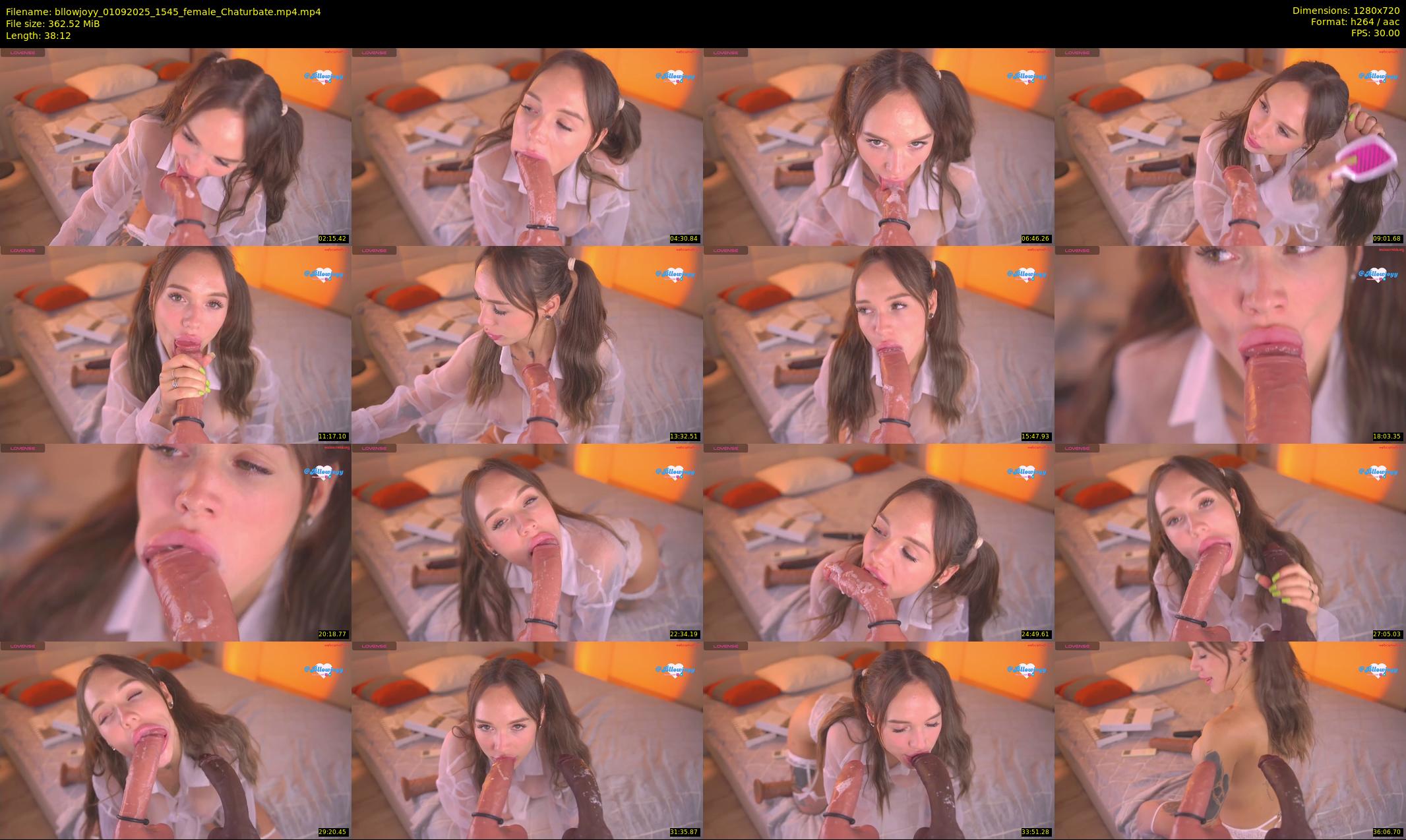 bllowjoyy — 39 minute Chaturbate female cam show recording, 720p, Sep 1, 2025