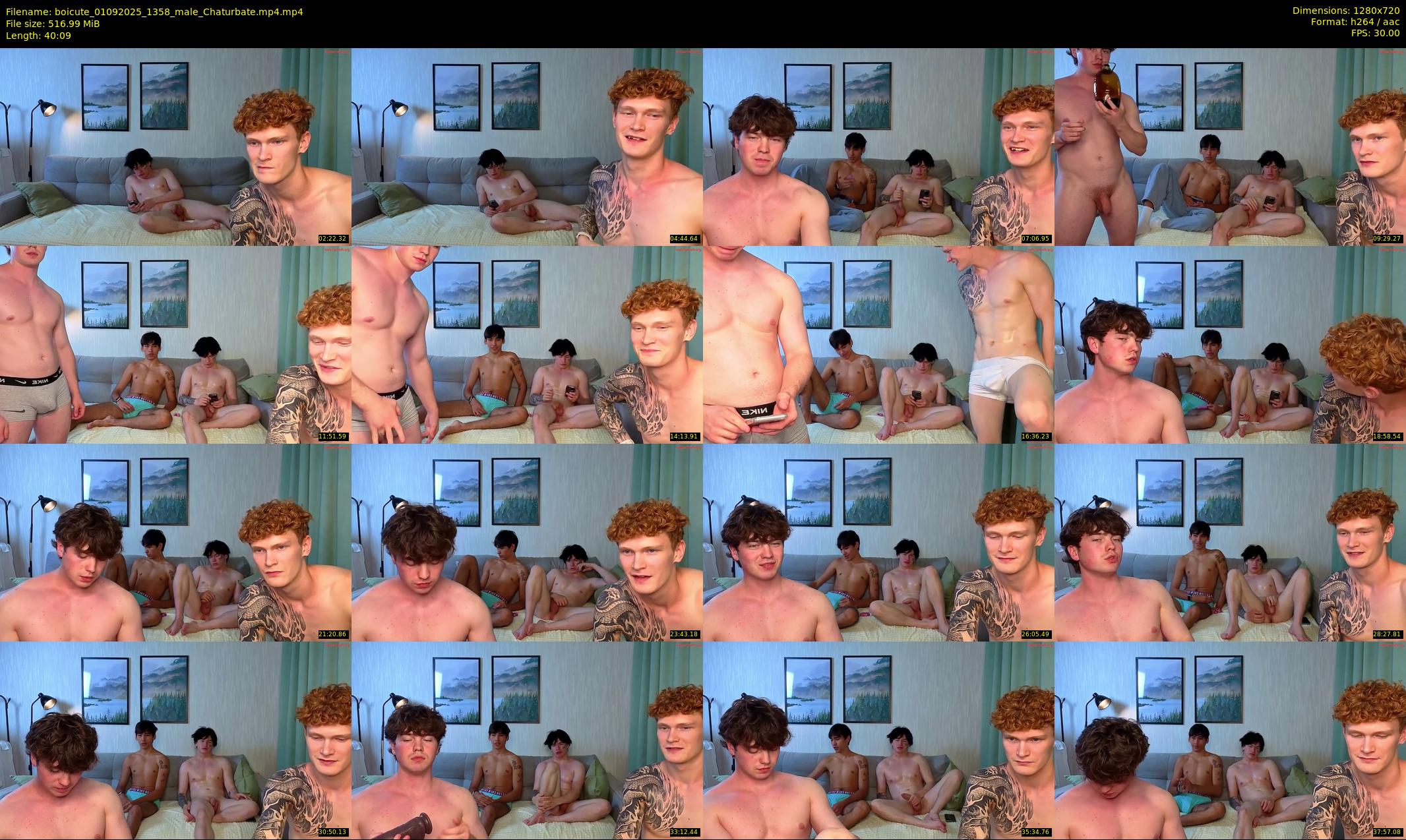 boicute — 41 minute Chaturbate male cam show recording, 720p, Sep 1, 2025