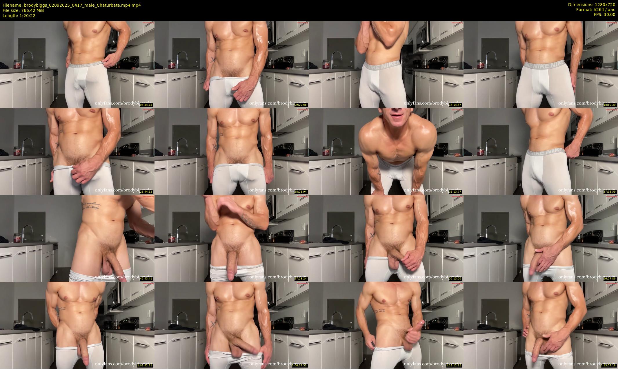 brodybiggs — 81 minute Chaturbate male cam show recording, 720p, Sep 2, 2025