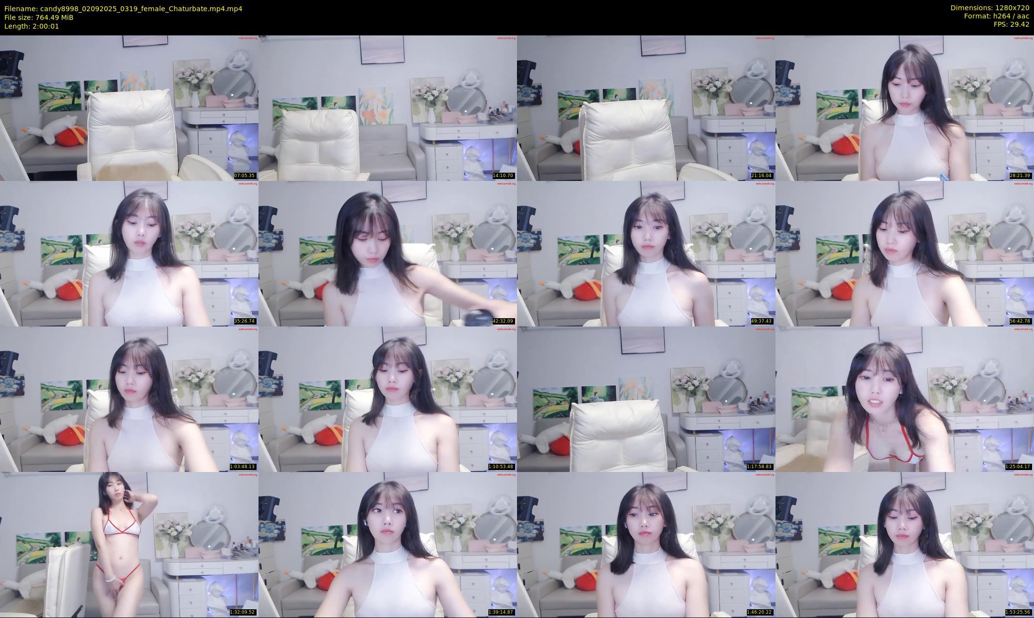candy8998 — 121 minute Chaturbate female cam show recording, 720p, Sep 2, 2025