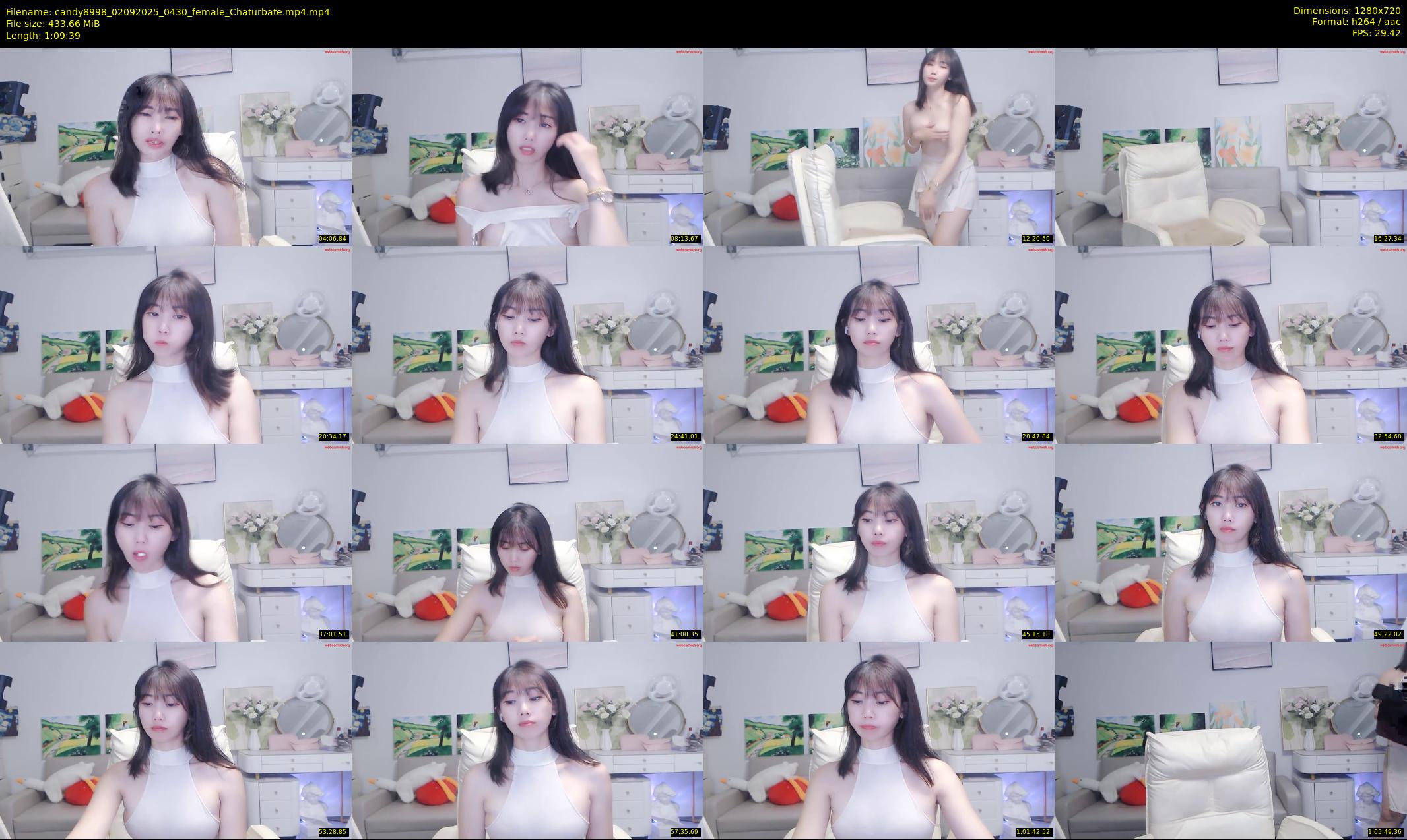 candy8998 — 70 minute Chaturbate female cam show recording, 720p, Sep 2, 2025