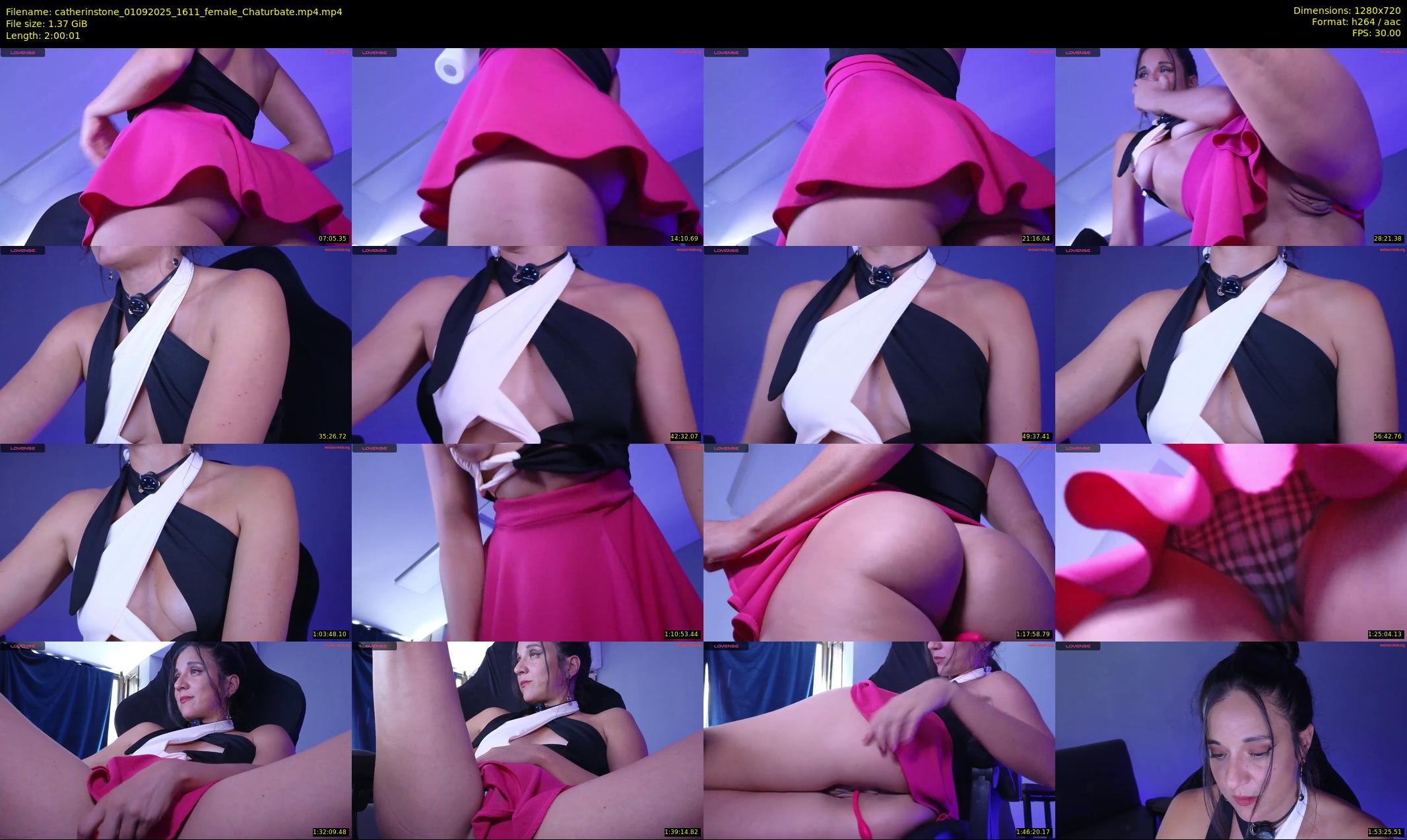 catherinstone — 121 minute Chaturbate female cam show recording, 720p, Sep 1, 2025