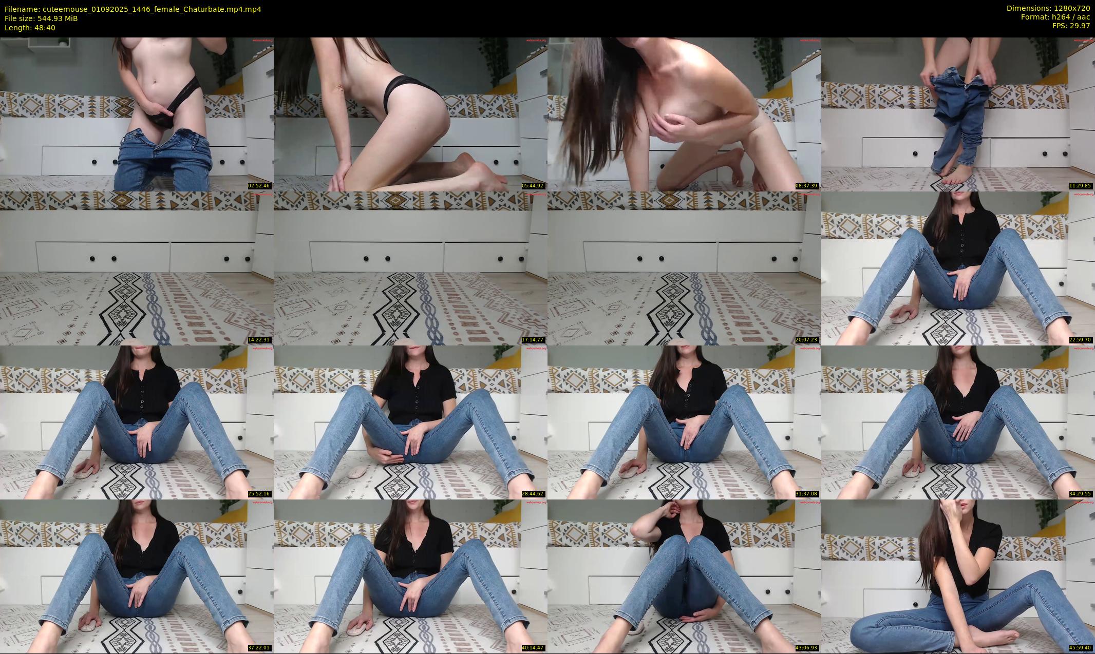 cuteemouse — 49 minute Chaturbate female cam show recording, 720p, Sep 1, 2025